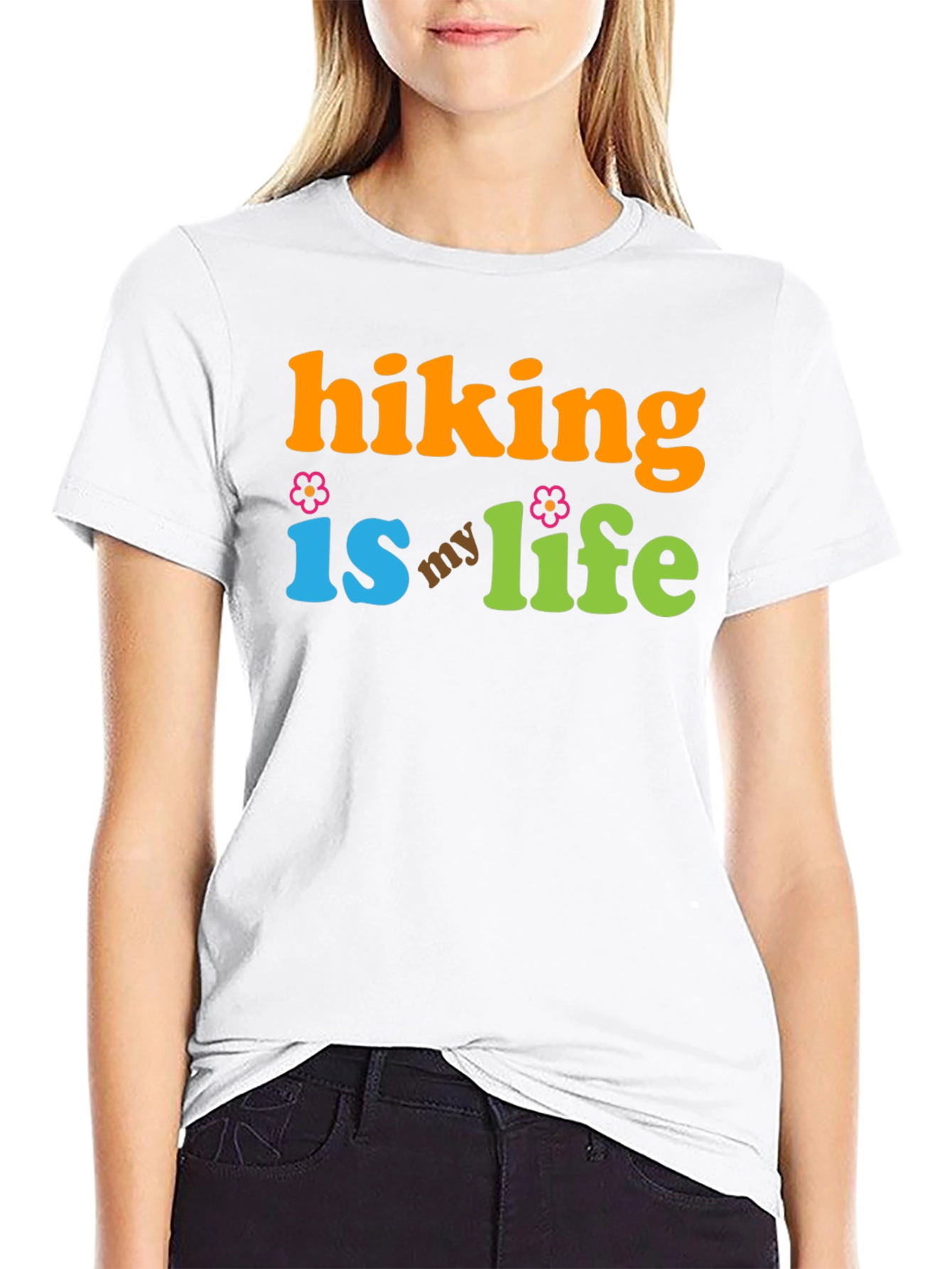 Hiking Is My Life Graphic Tee