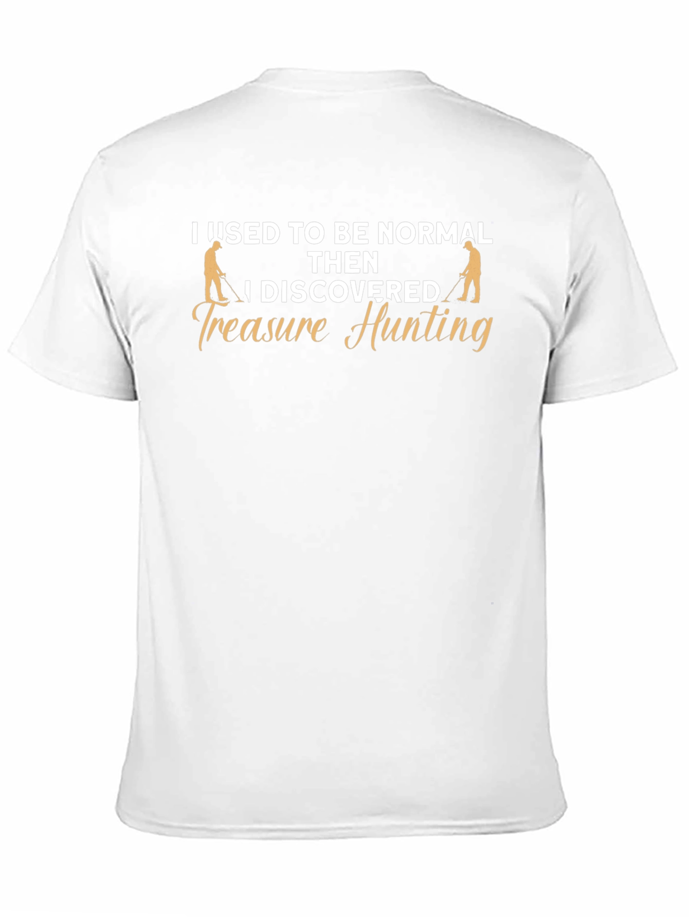 Treasure Hunting Graphic T-Shirt - Novelty Design