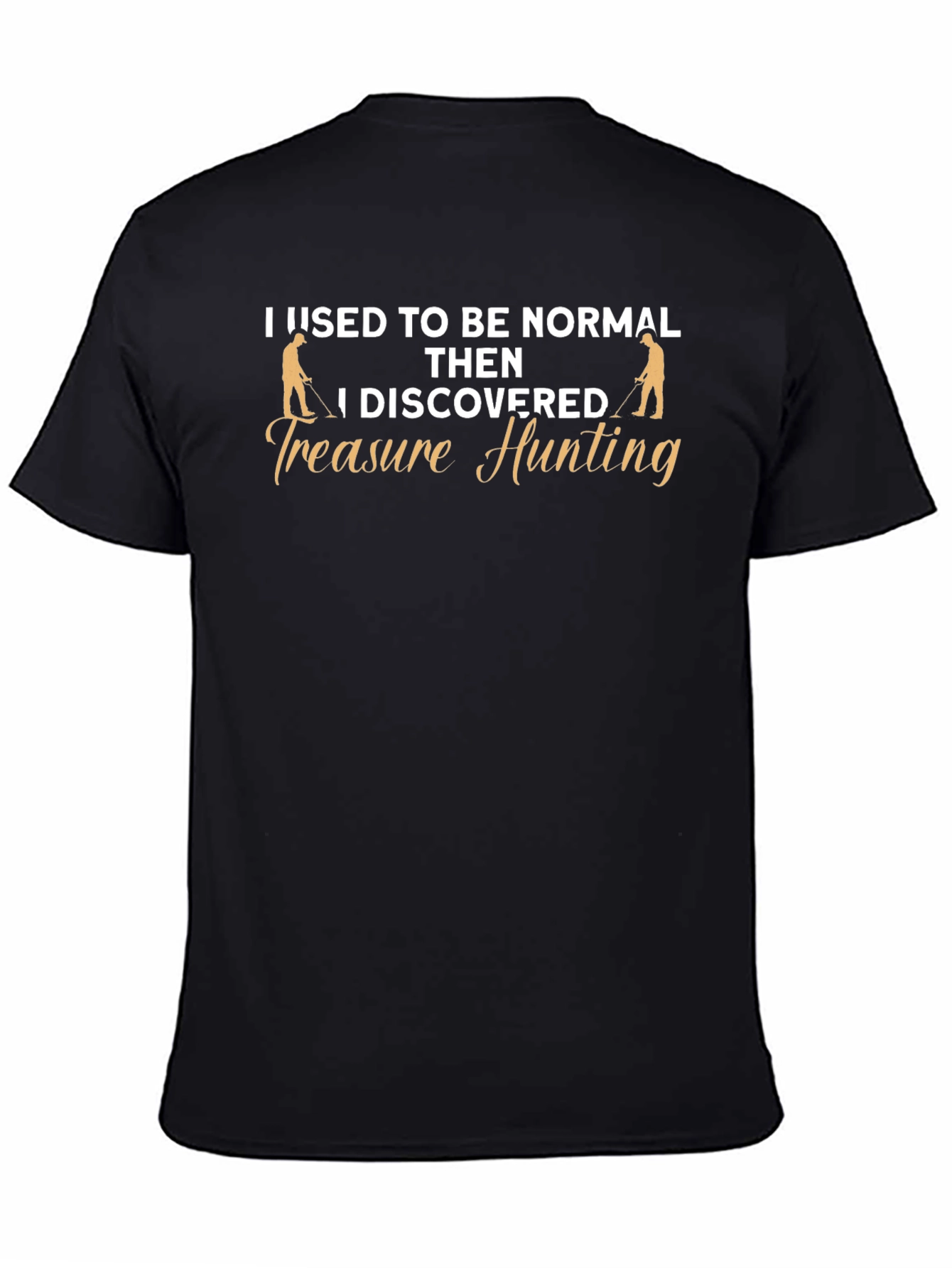 Treasure Hunting Graphic T-Shirt - Novelty Design