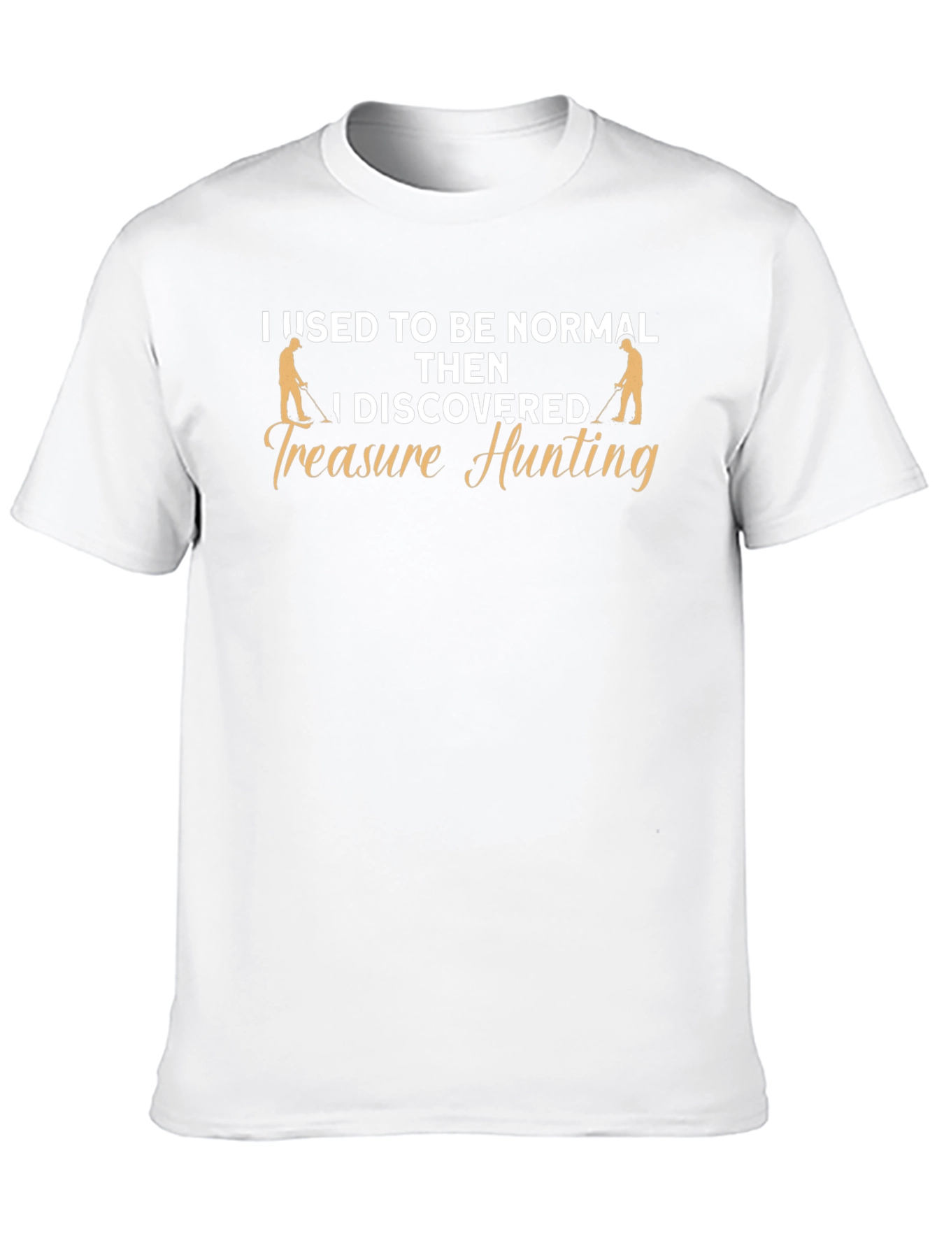 Treasure Hunting Graphic T-Shirt - Novelty Design