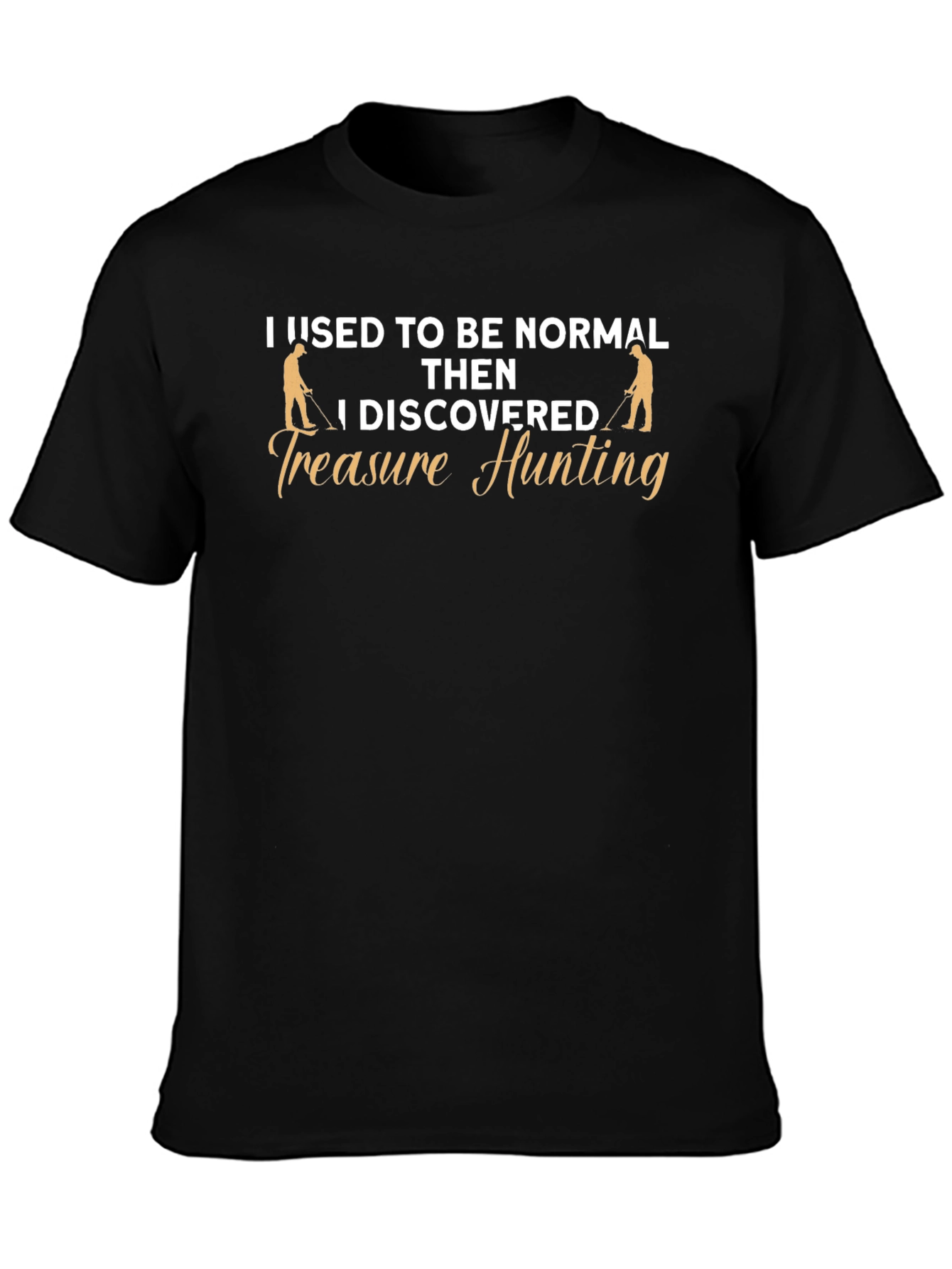 Treasure Hunting Graphic T-Shirt - Novelty Design