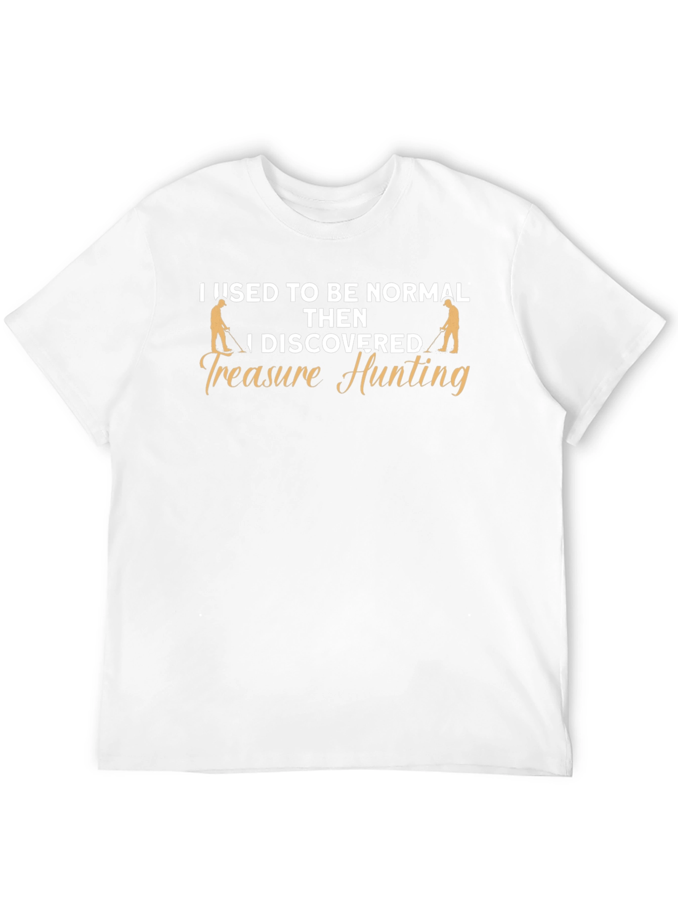 Treasure Hunting Graphic T-Shirt - Novelty Design