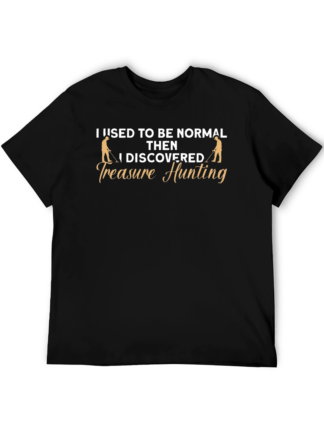 Treasure Hunting Graphic T-Shirt - Novelty Design