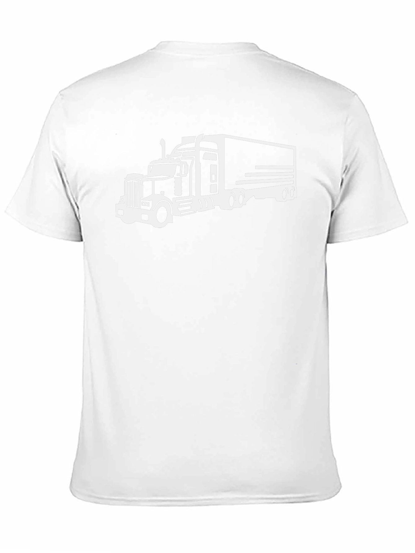 Truckers Graphic Tee - Black Cotton
