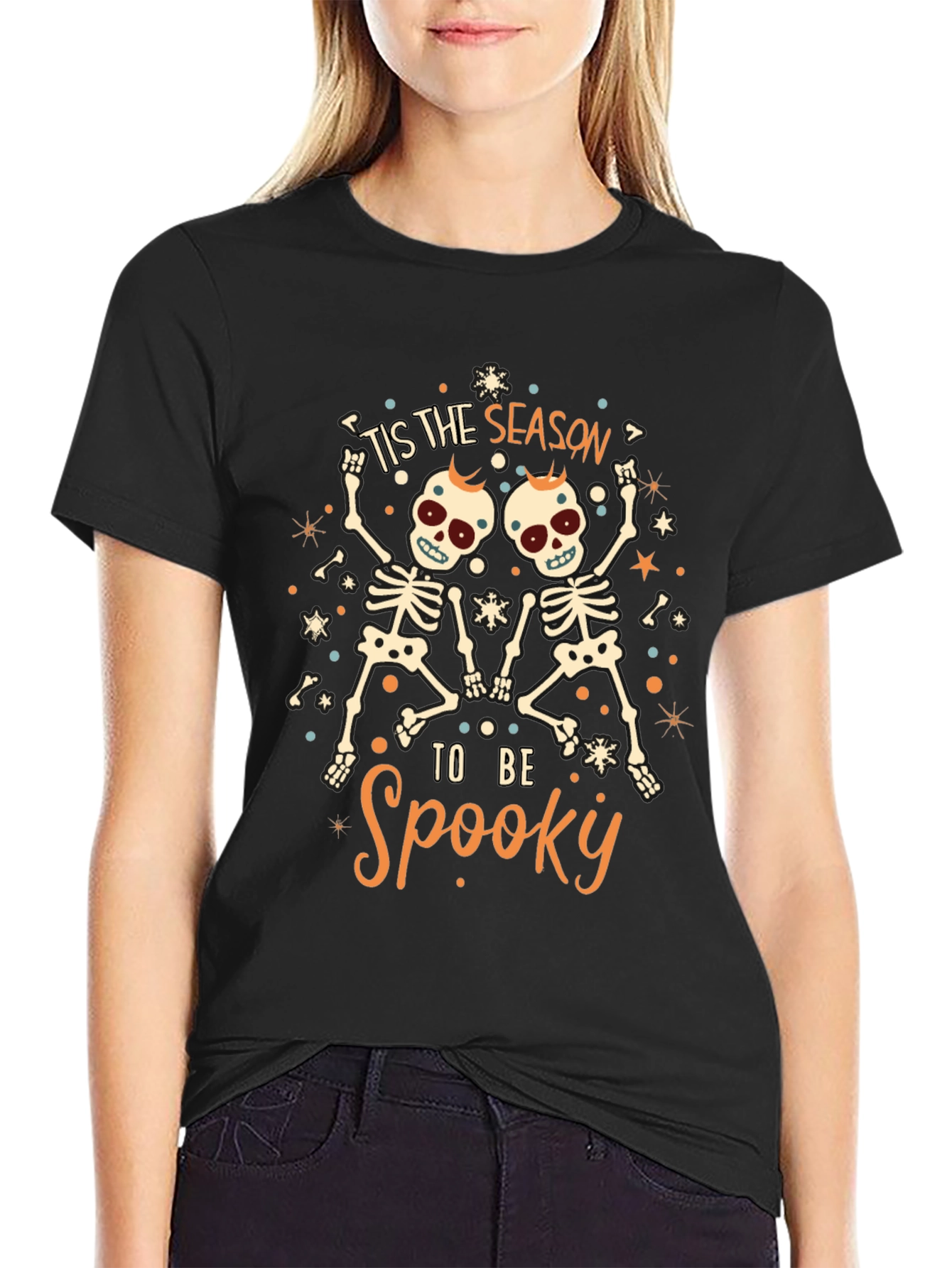 Tis the Season to be Spooky Halloween Graphic Tee
