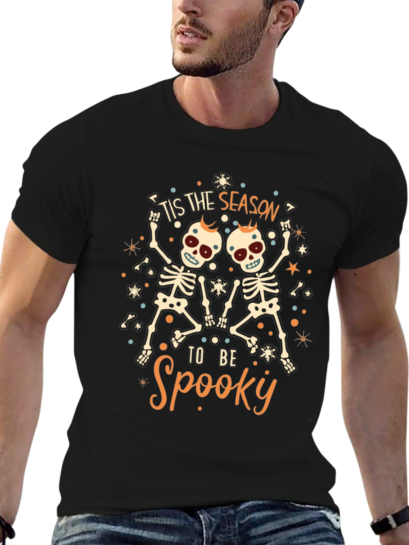 Tis the Season to be Spooky Halloween Graphic Tee