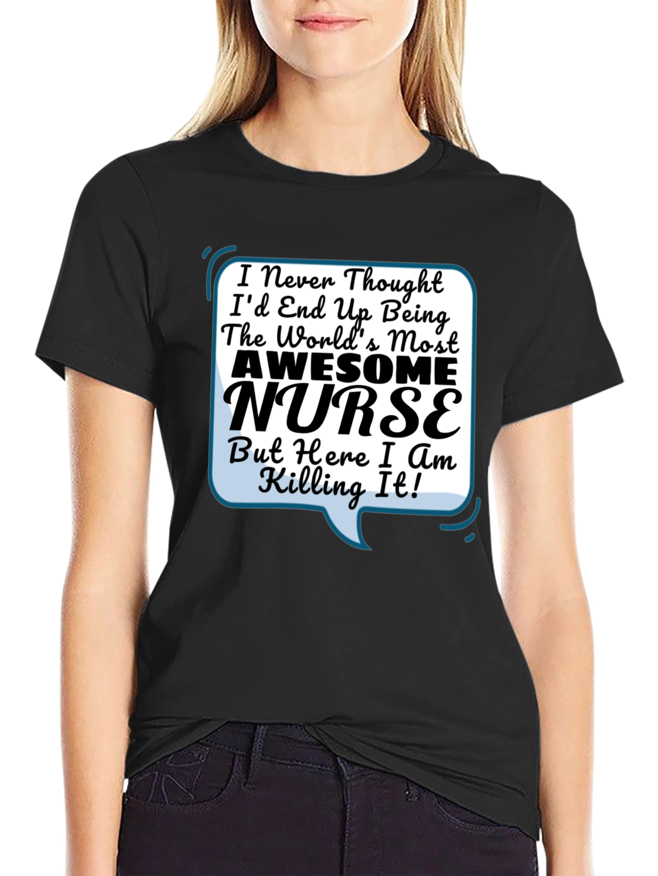 Awesome Nurse T-Shirt - Nurse Life Apparel