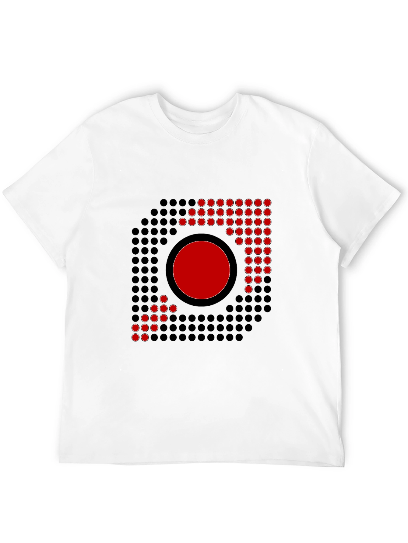 Modern Geometric Circle Graphic T-Shirt
