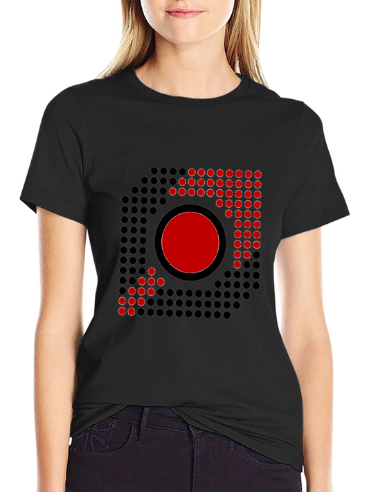 Modern Geometric Circle Graphic T-Shirt