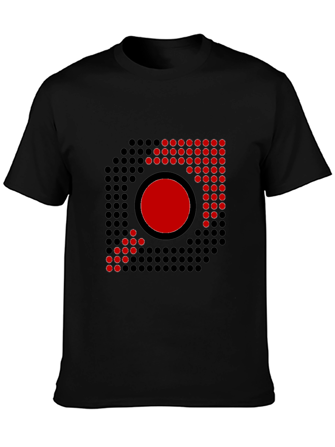 Modern Geometric Circle Graphic T-Shirt