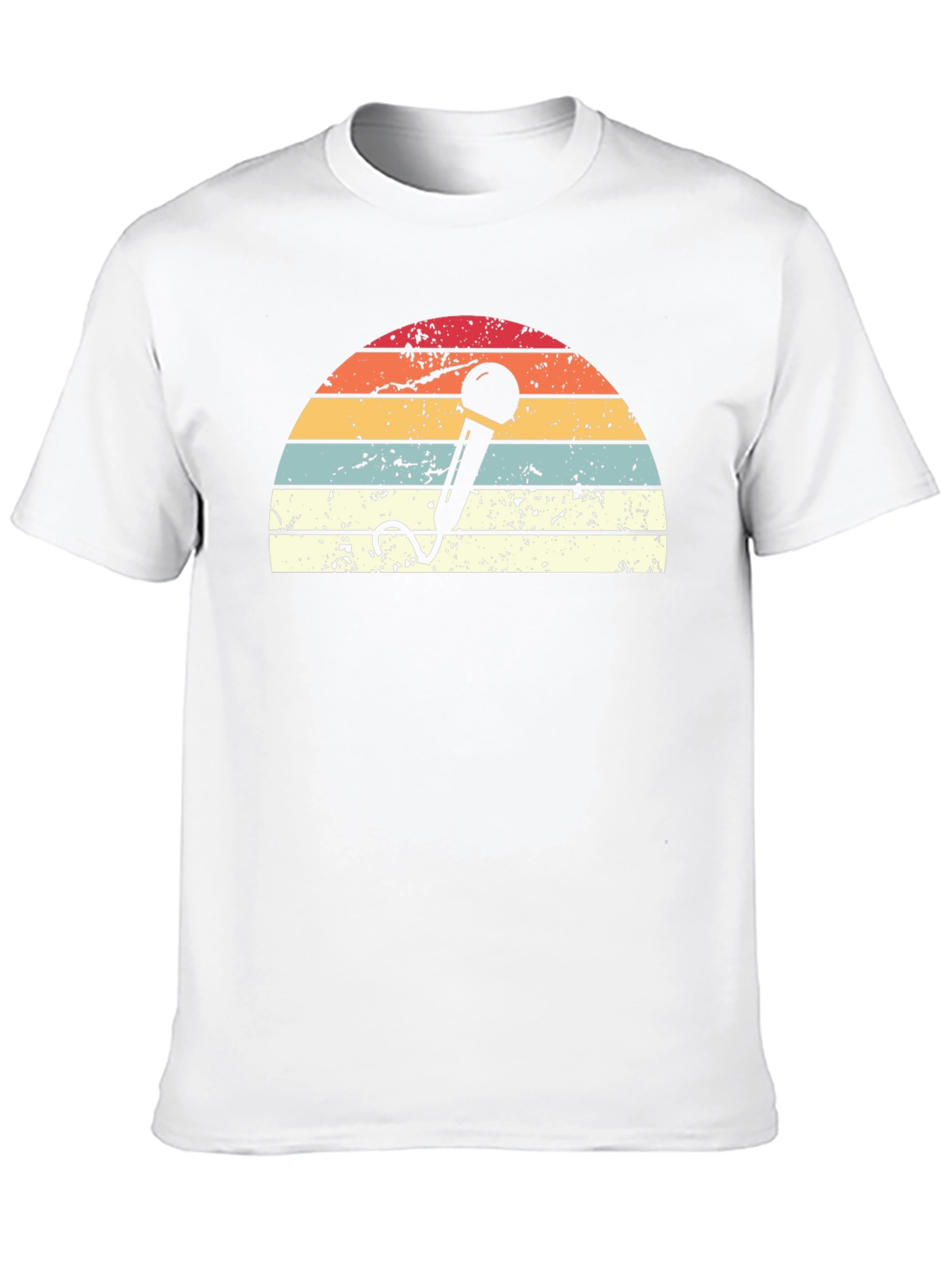 Retro Microphone Graphic T-Shirt