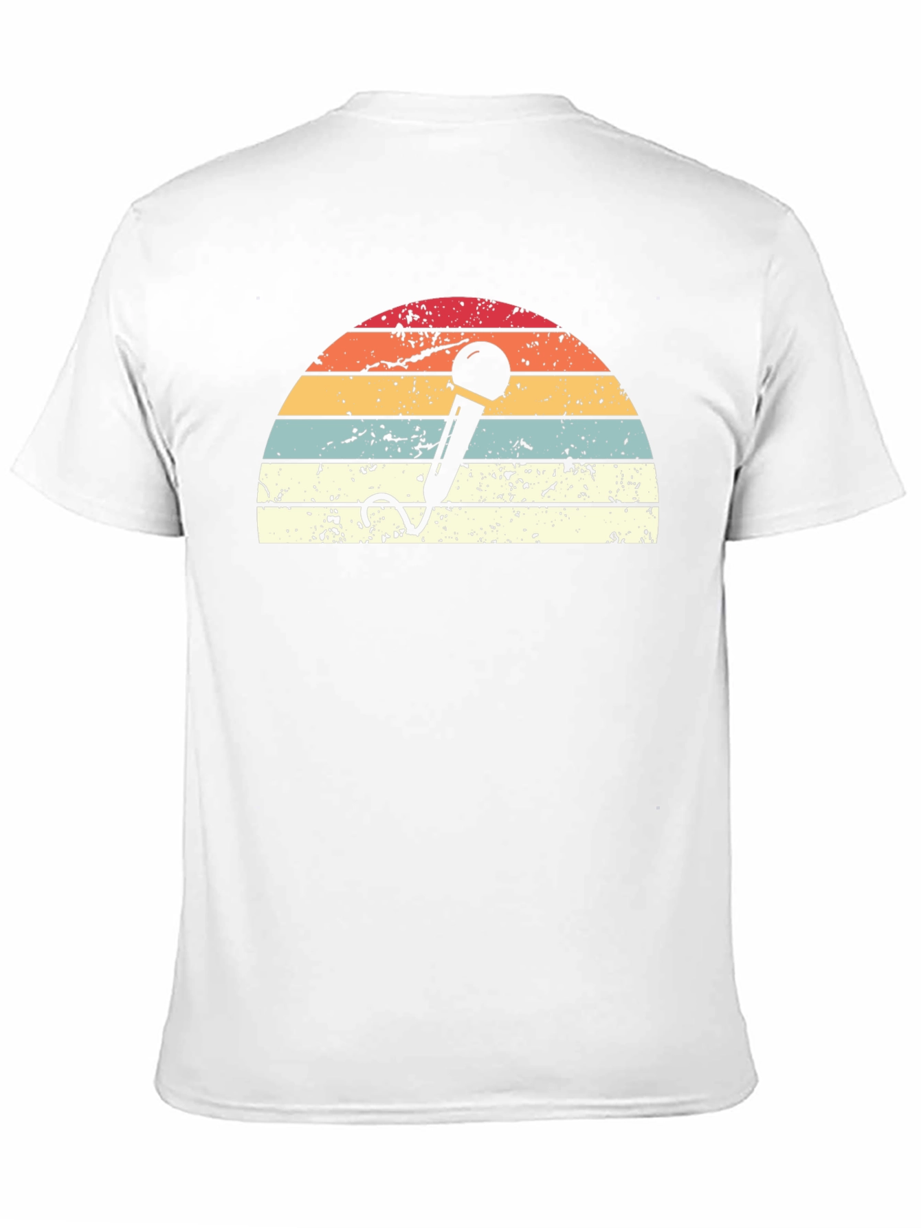Retro Microphone Graphic T-Shirt