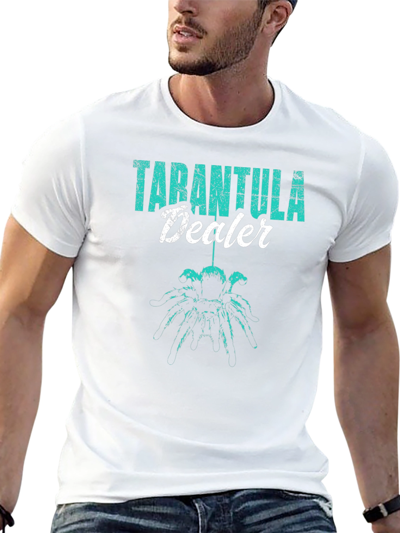 Tarantula Dealer Graphic T-Shirt - Insect Lover Tee