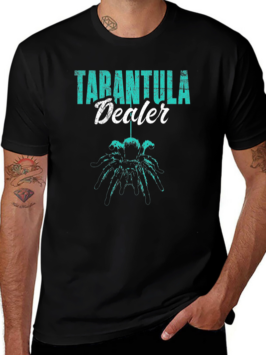Tarantula Dealer Graphic T-Shirt - Insect Lover Tee