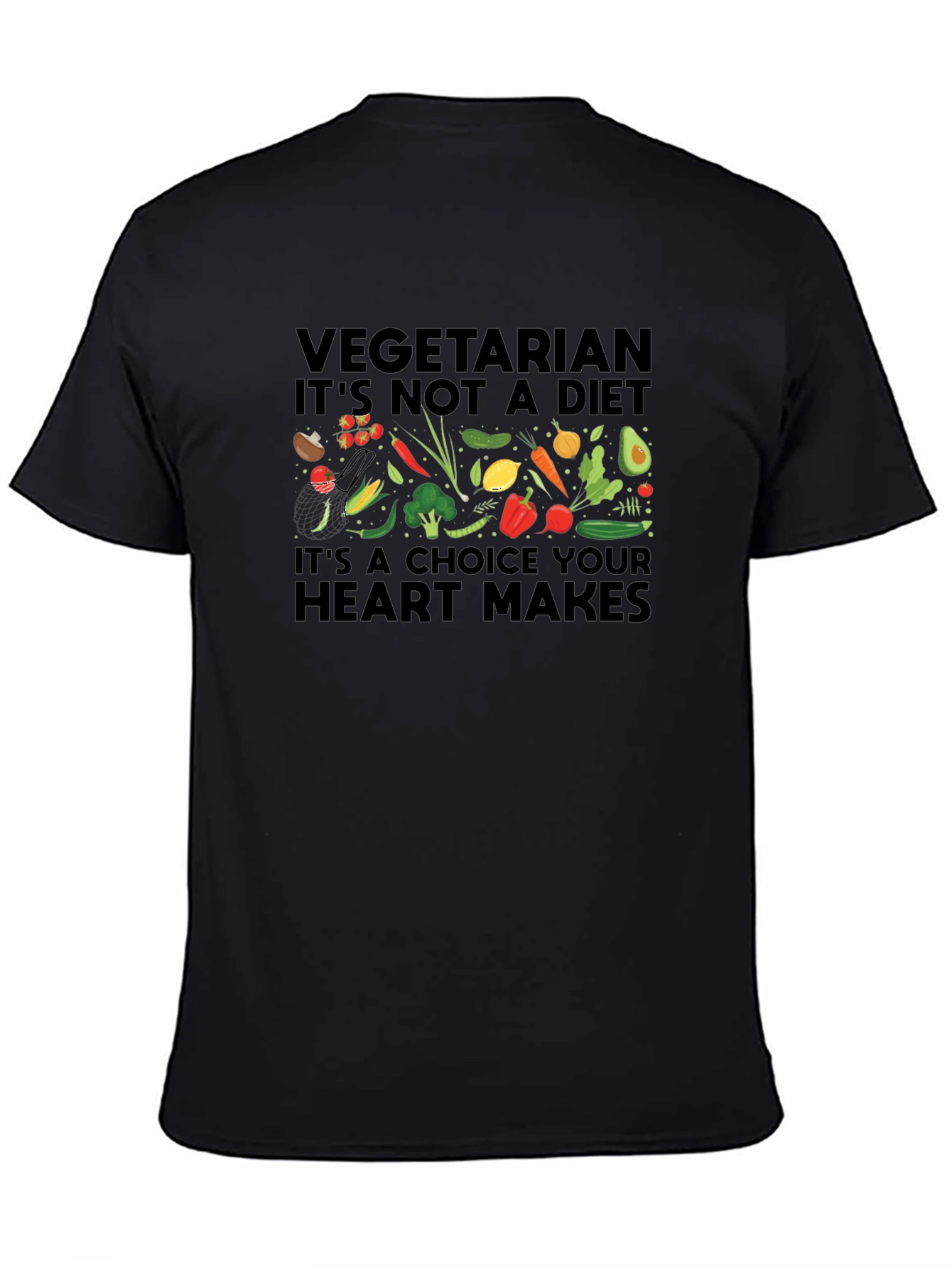 Vegetarian Choice Graphic T-Shirt