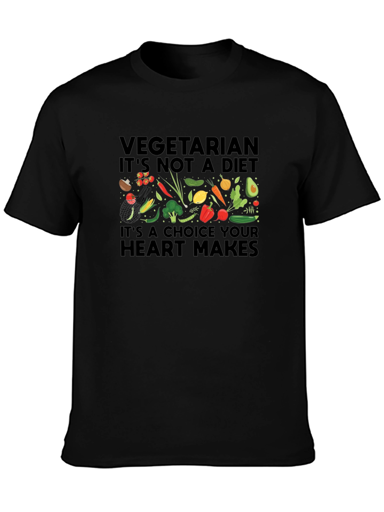 Vegetarian Choice Graphic T-Shirt