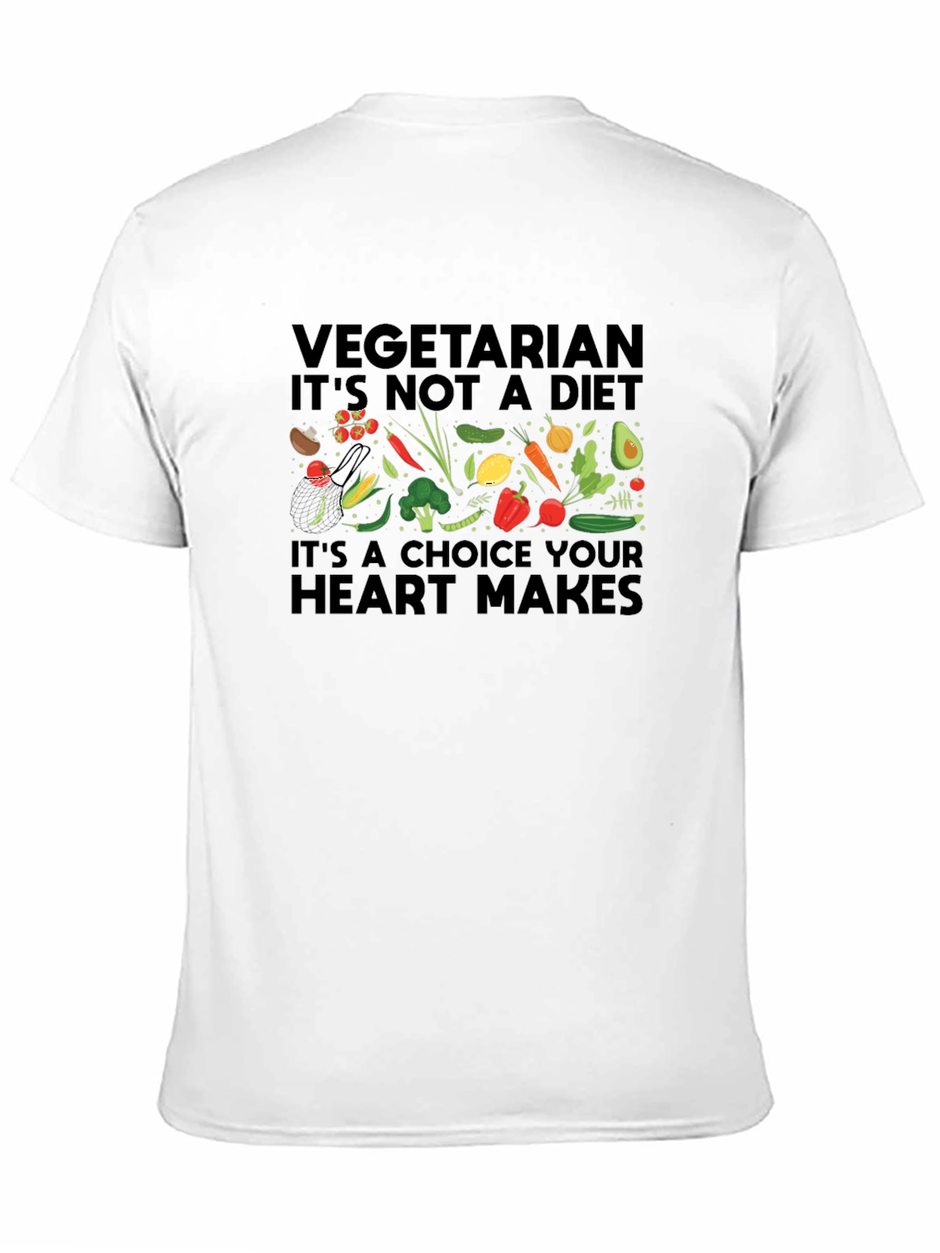Vegetarian Choice Graphic T-Shirt