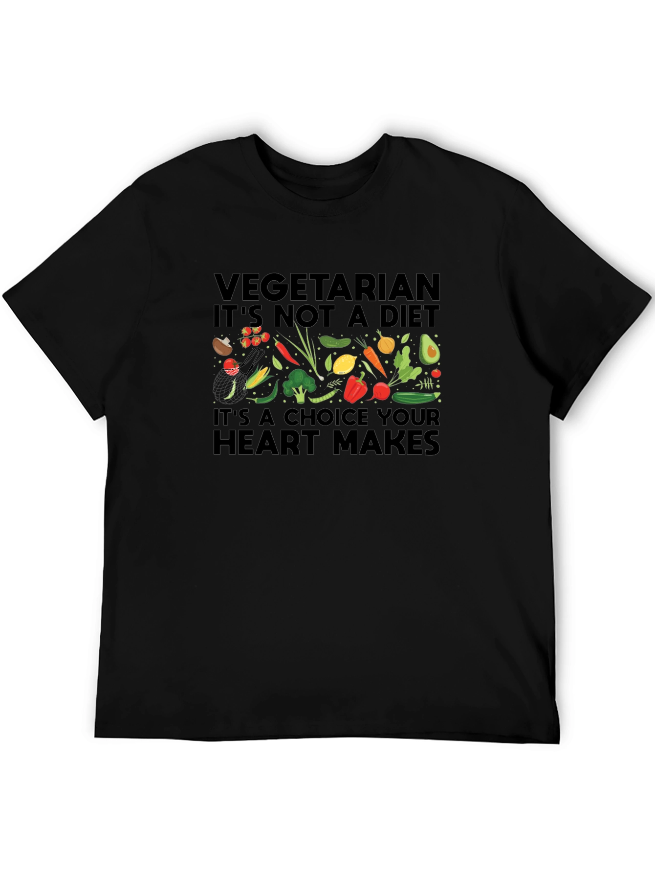 Vegetarian Choice Graphic T-Shirt