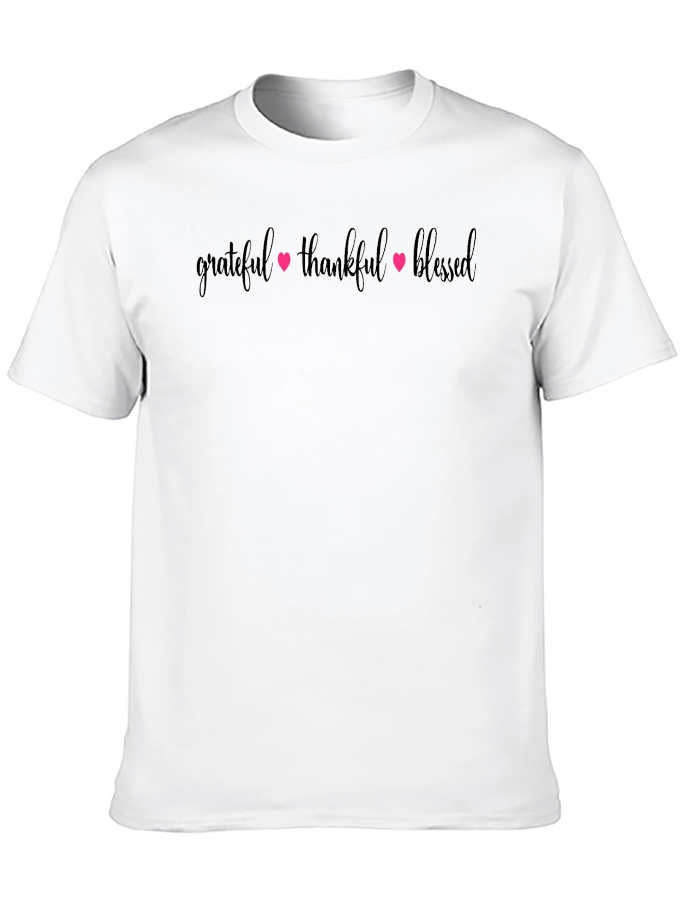 Grateful Thankful Blessed Graphic Tee