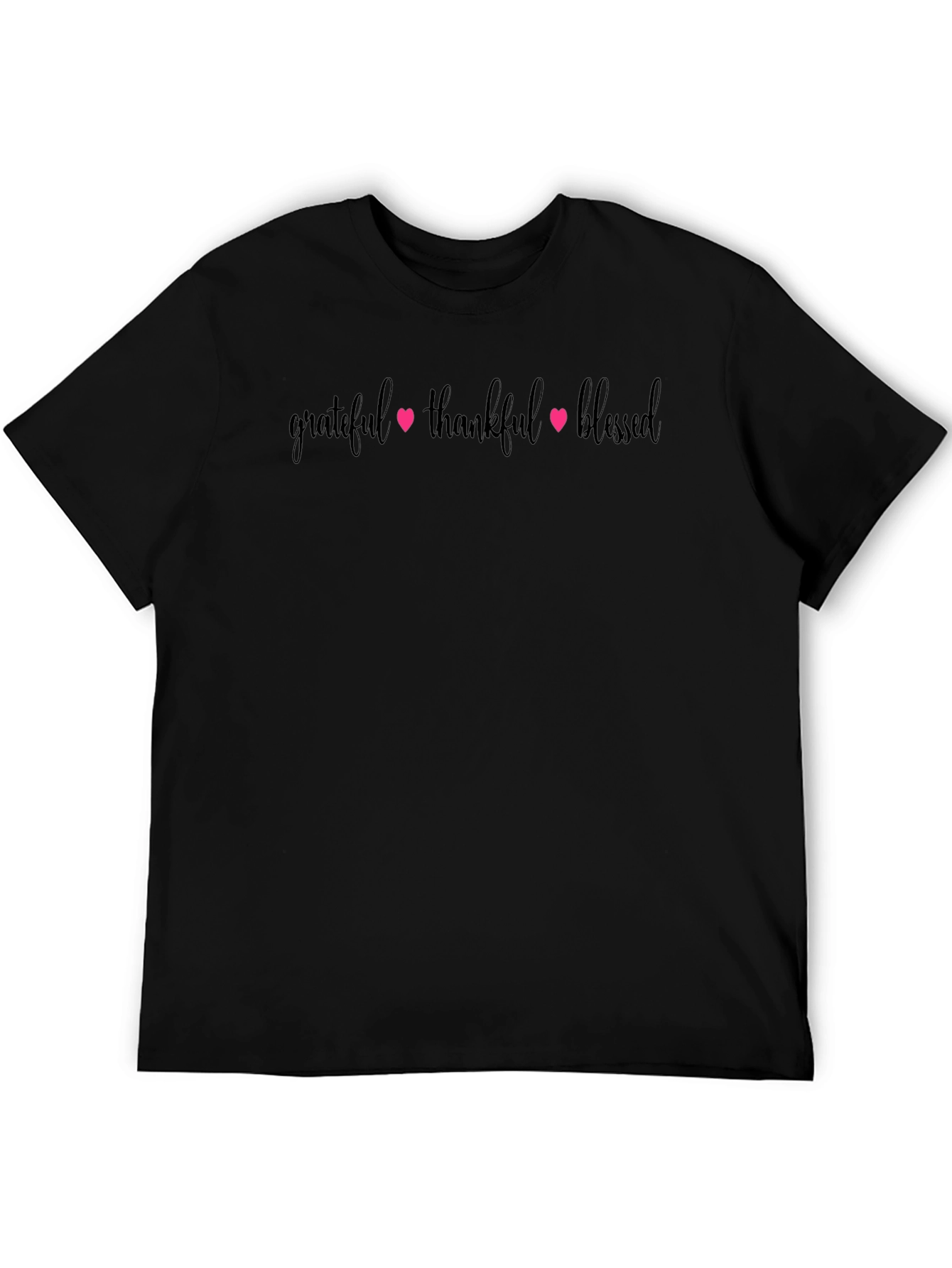 Grateful Thankful Blessed Graphic Tee