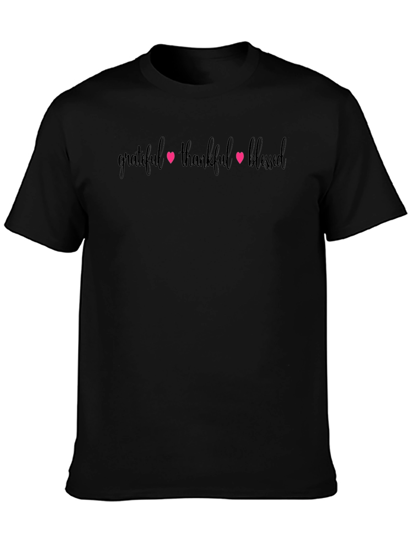 Grateful Thankful Blessed Graphic Tee