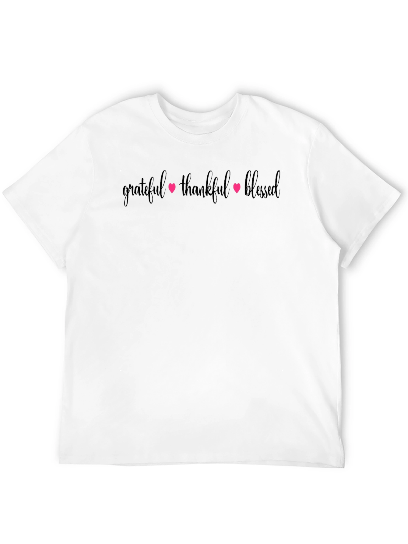 Grateful Thankful Blessed Graphic Tee
