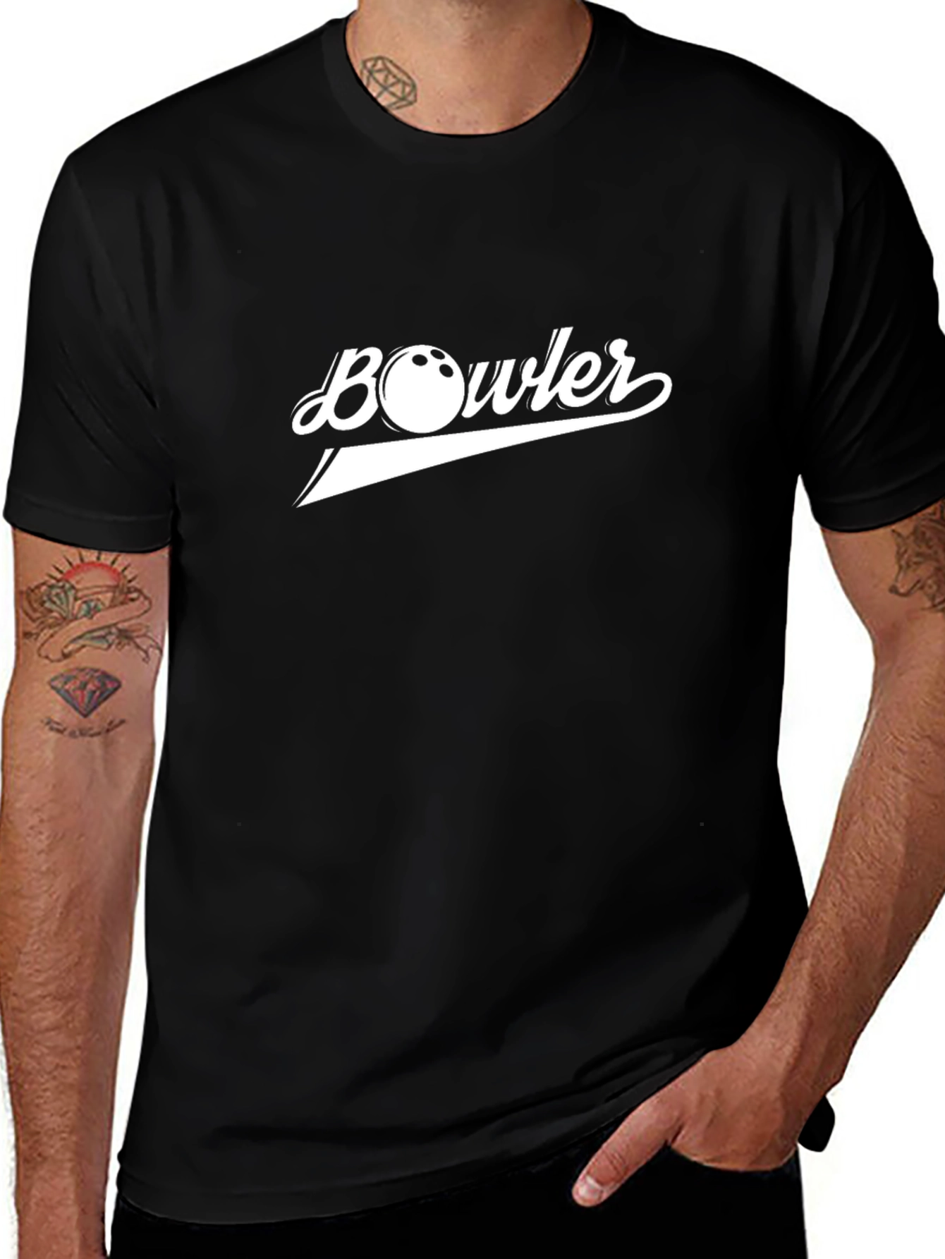 Bowler Graphic Tee - Strike in Style!