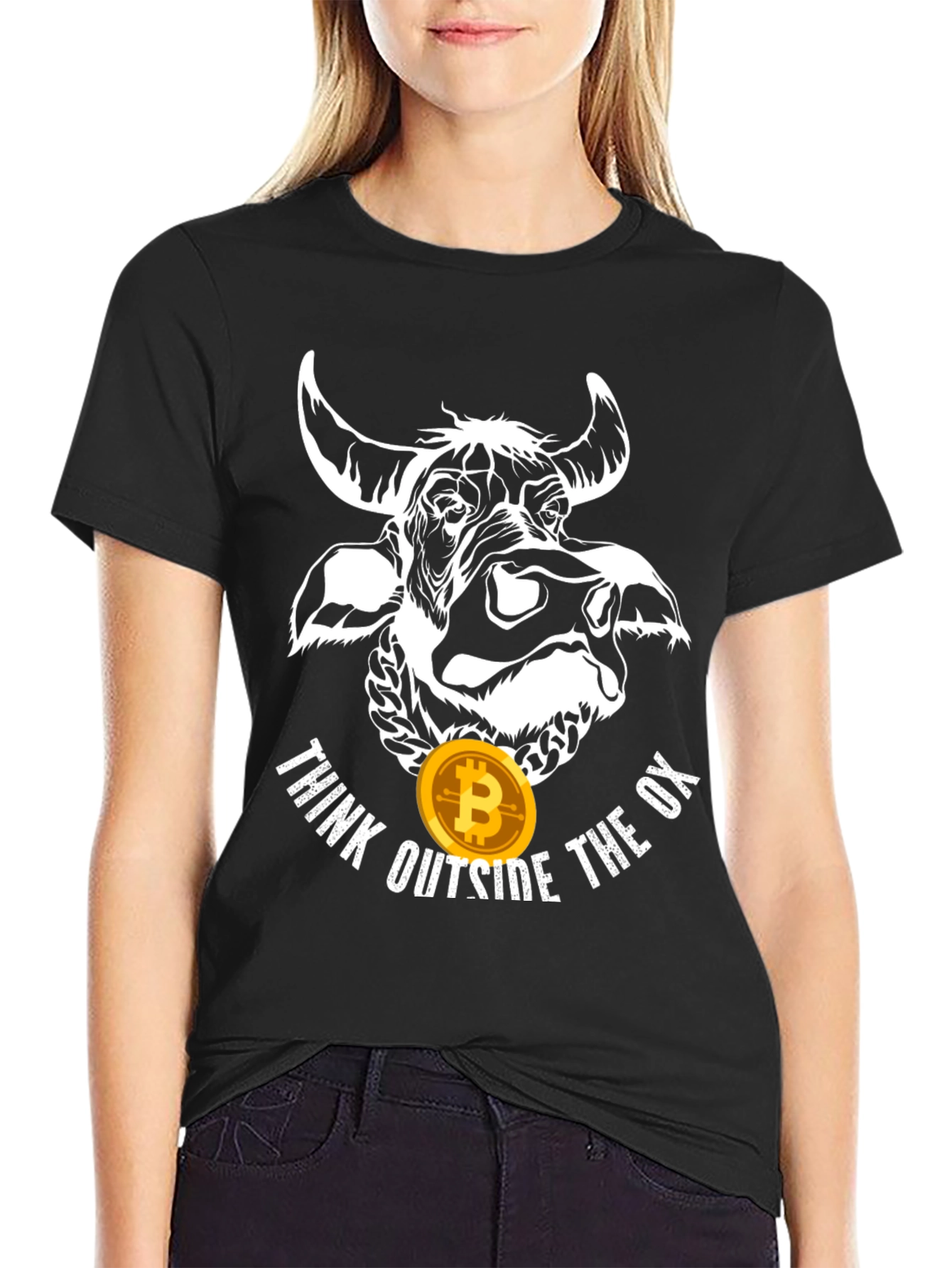 Think Outside the Ox Bitcoin Tee