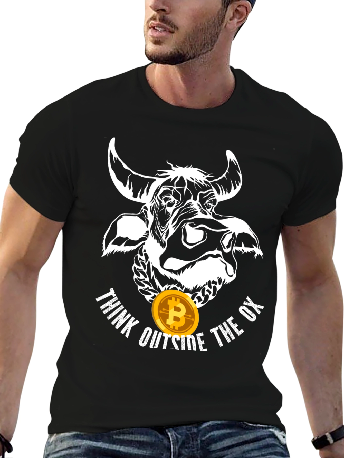 Think Outside the Ox Bitcoin Tee
