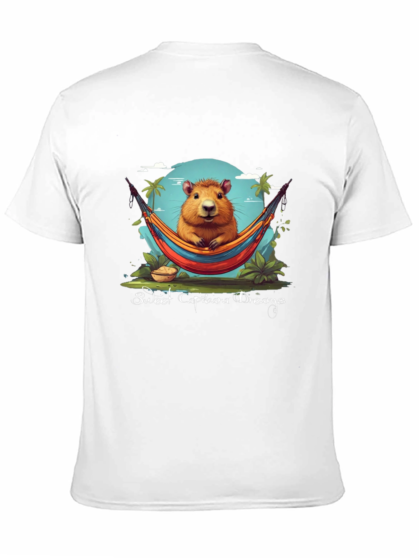 Sweet Capybara Dreams Graphic Tee