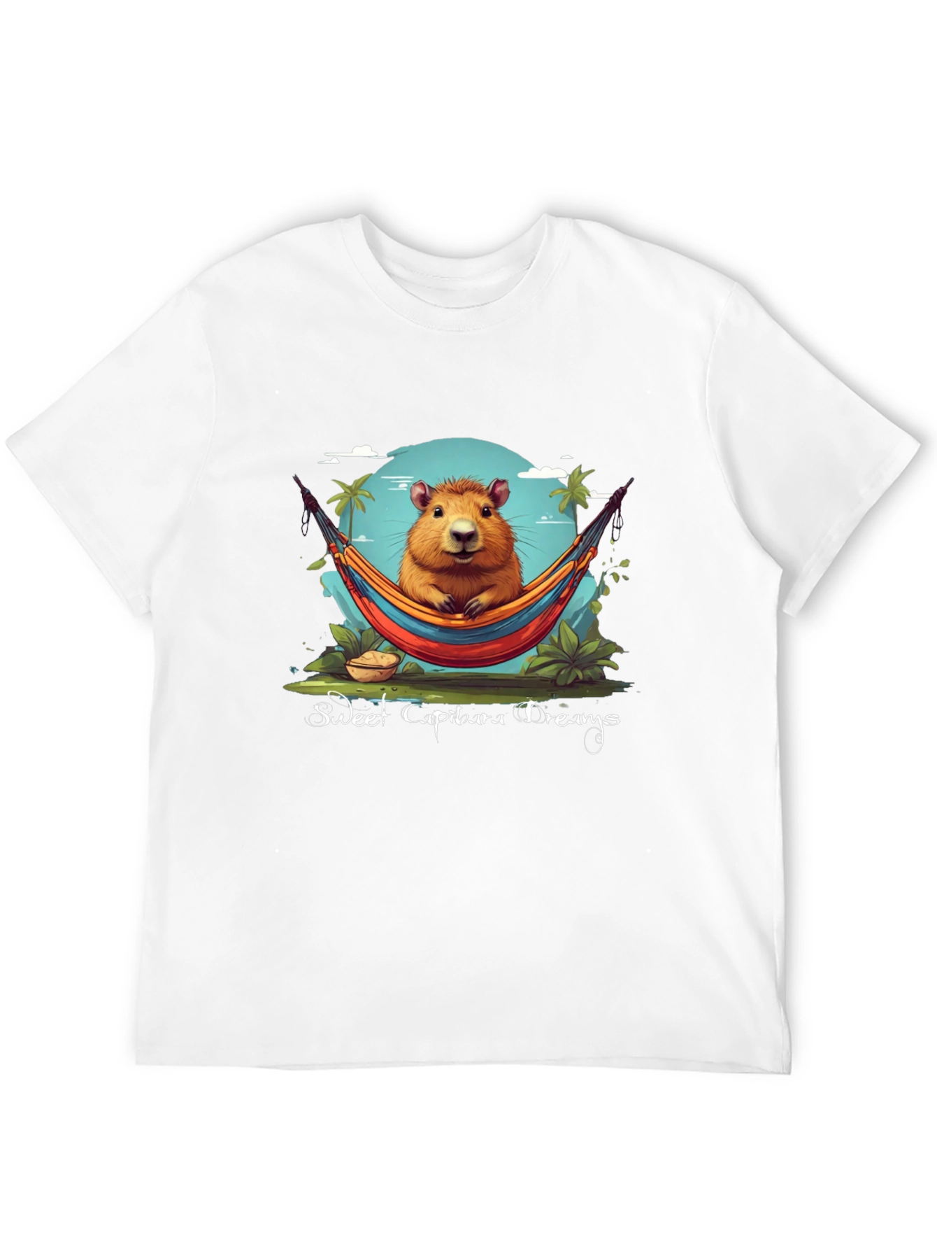 Sweet Capybara Dreams Graphic Tee
