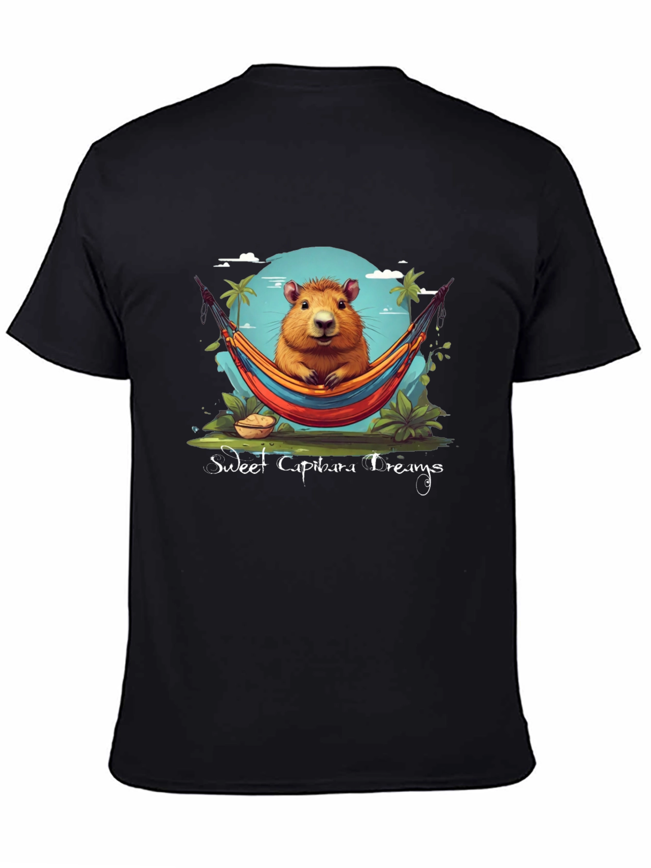 Sweet Capybara Dreams Graphic Tee
