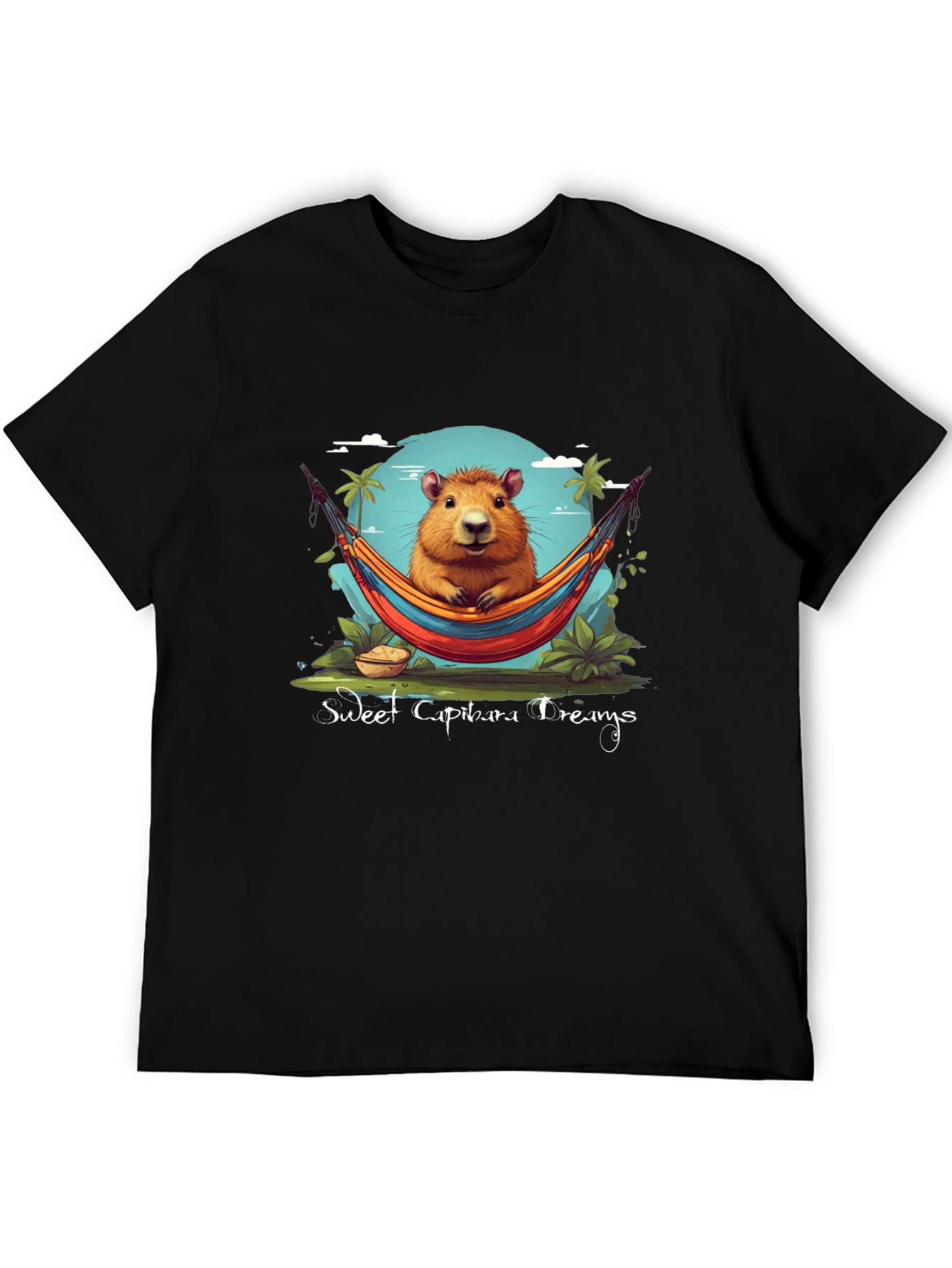 Sweet Capybara Dreams Graphic Tee