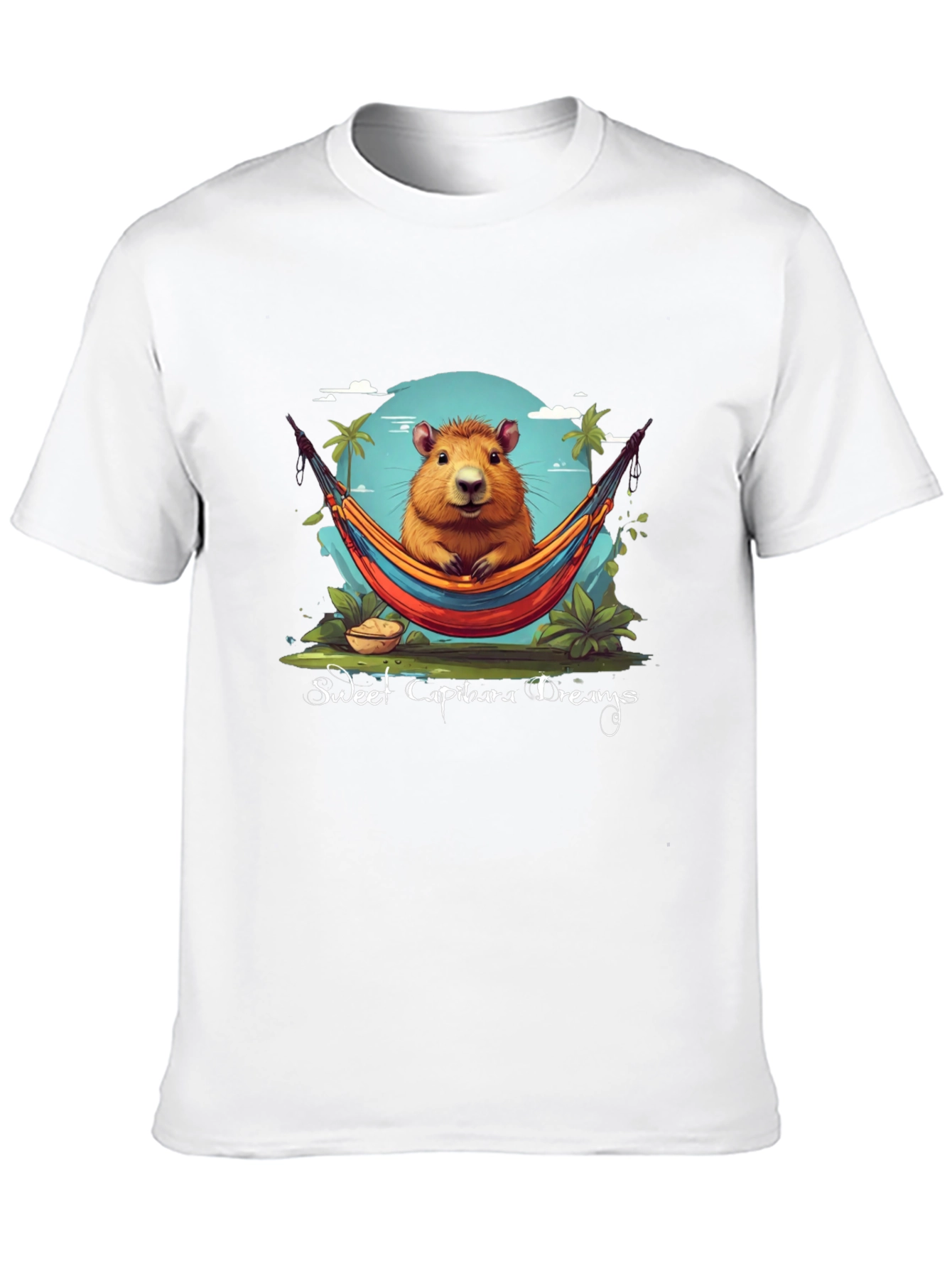 Sweet Capybara Dreams Graphic Tee