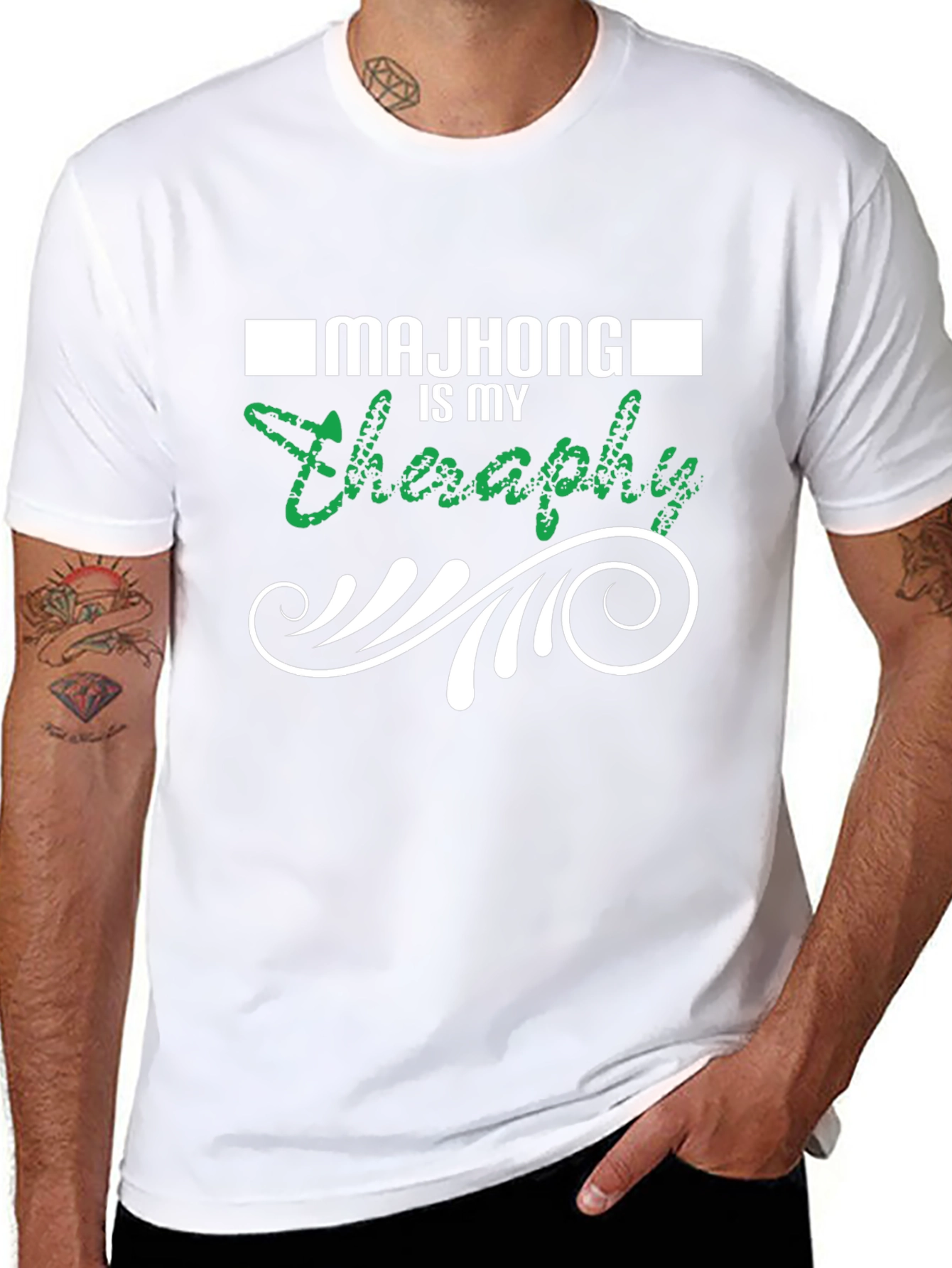 Mahjong is My Therapy Graphic Tee