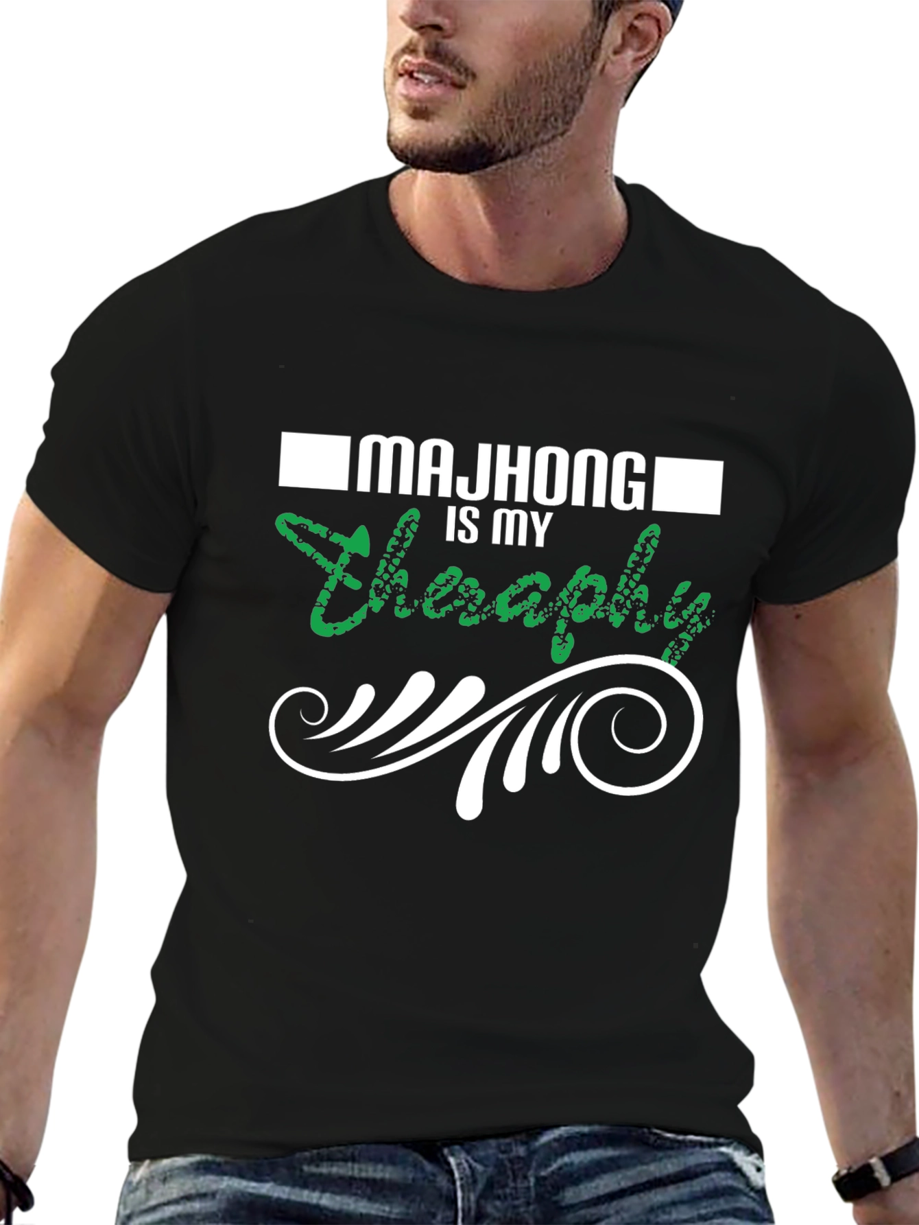 Mahjong is My Therapy Graphic Tee