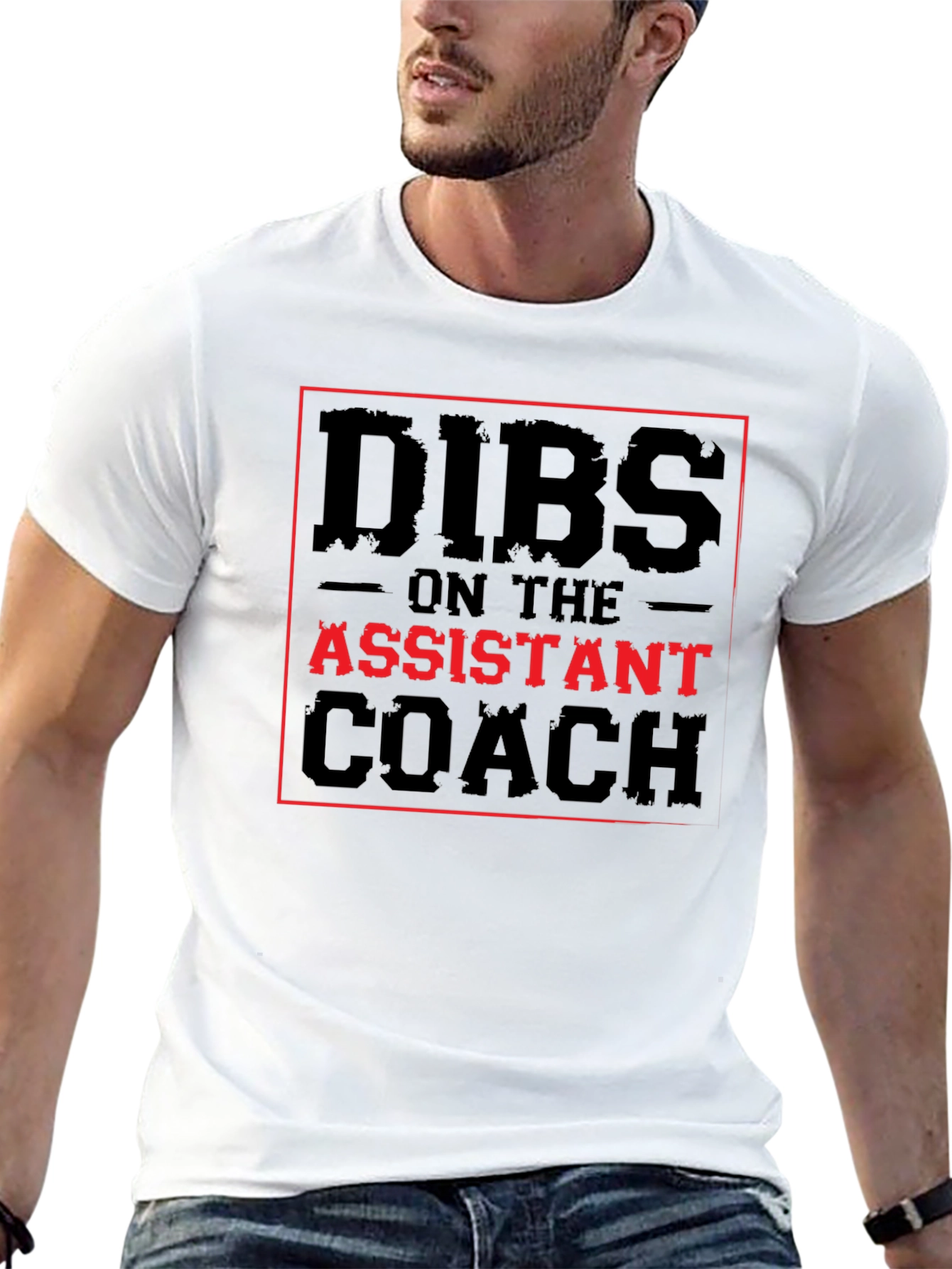Dibs on the Assistant Coach Graphic Tee