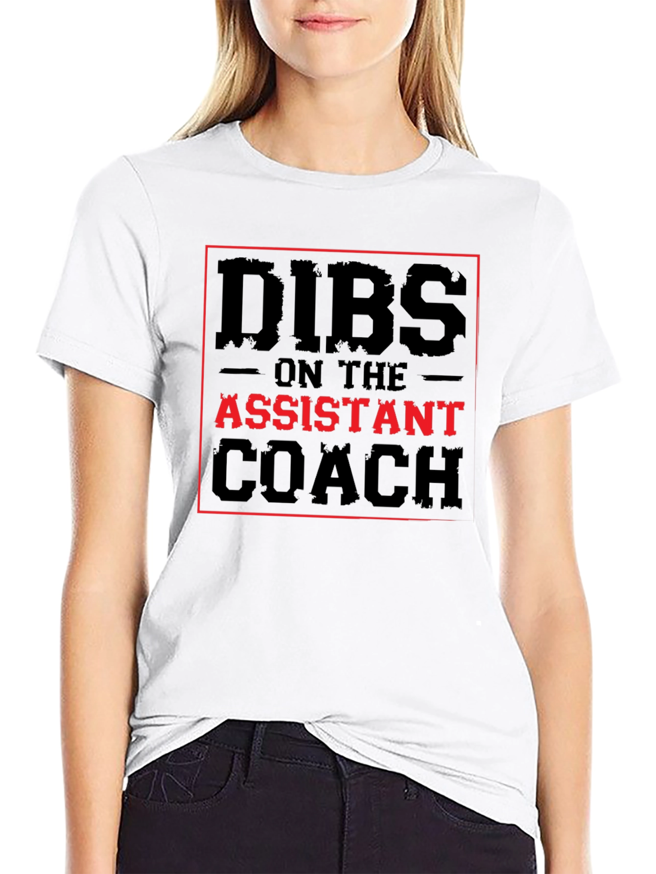 Dibs on the Assistant Coach Graphic Tee