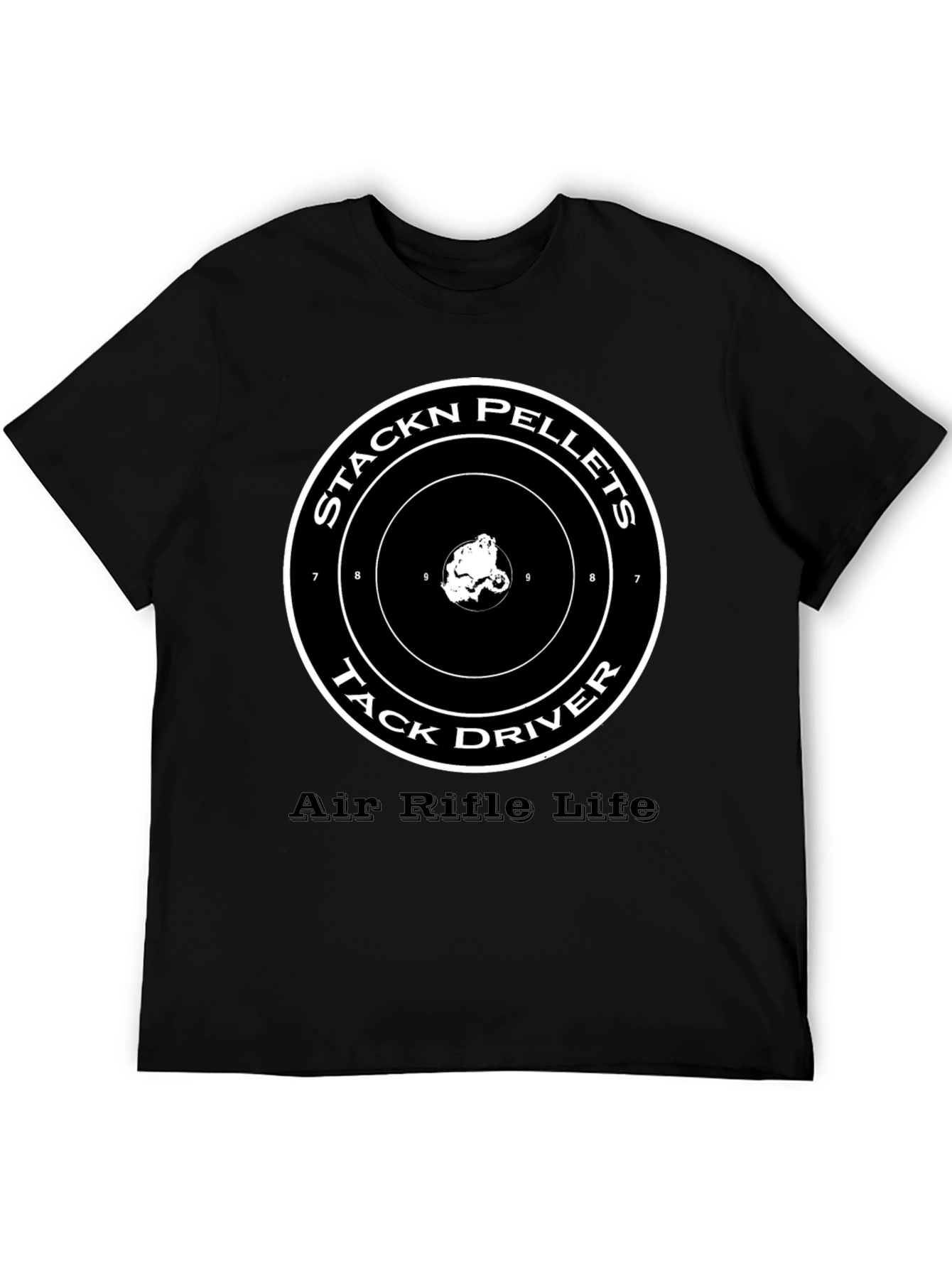 Stackn Pellets Tack Driver Air Rifle T-Shirt