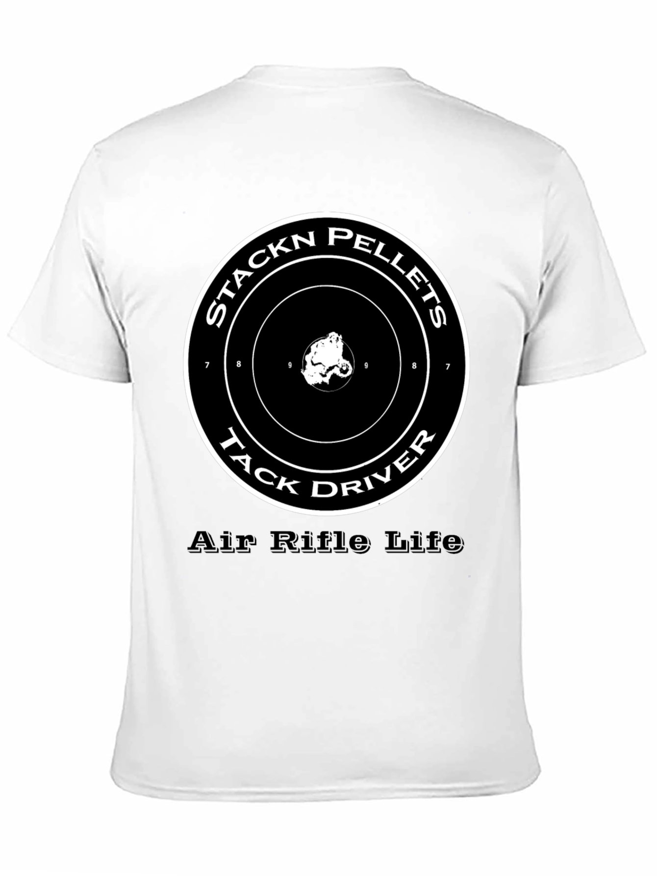 Stackn Pellets Tack Driver Air Rifle T-Shirt
