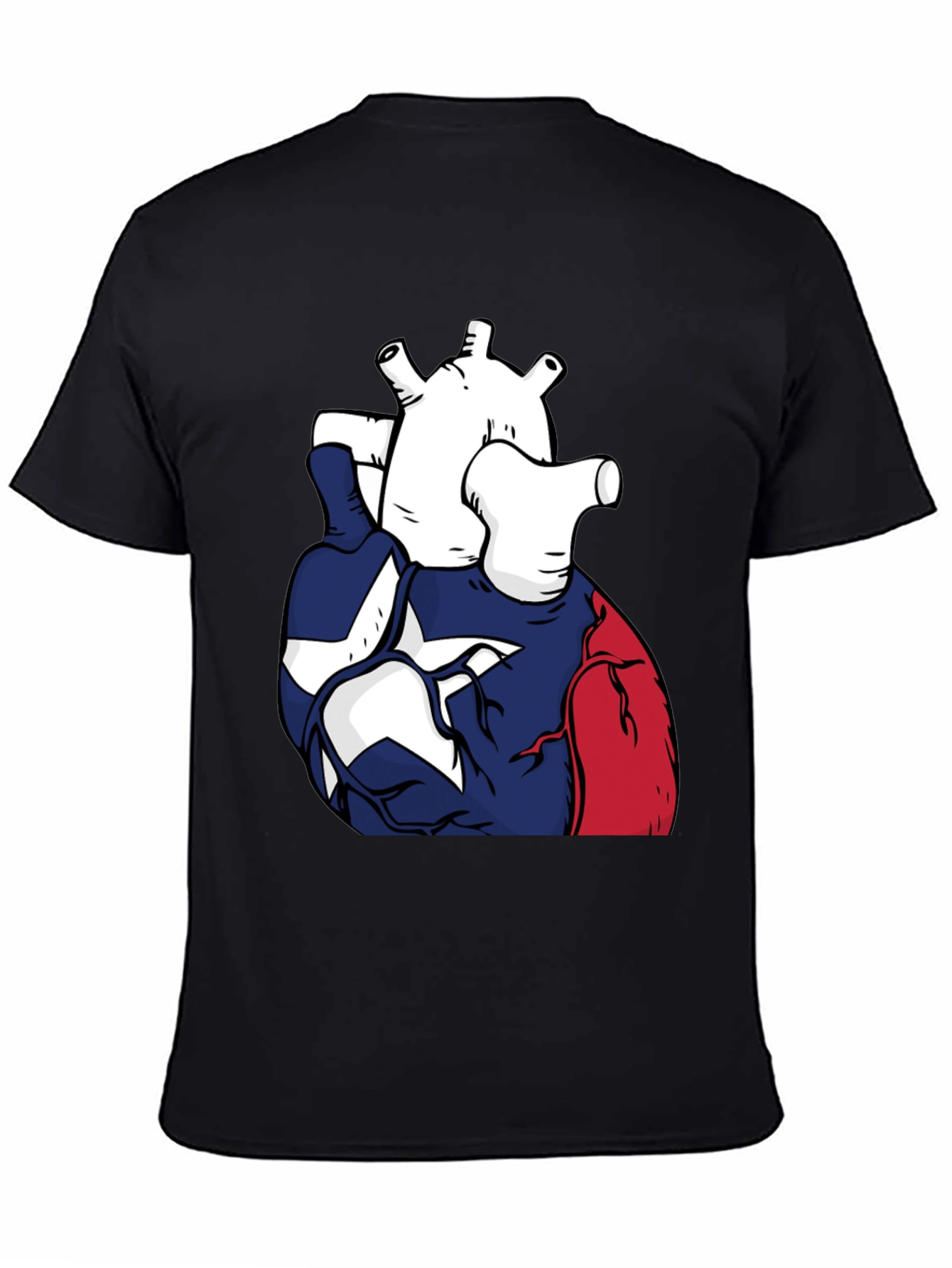 Texas Heart T-Shirt | Patriotic Graphic Tee