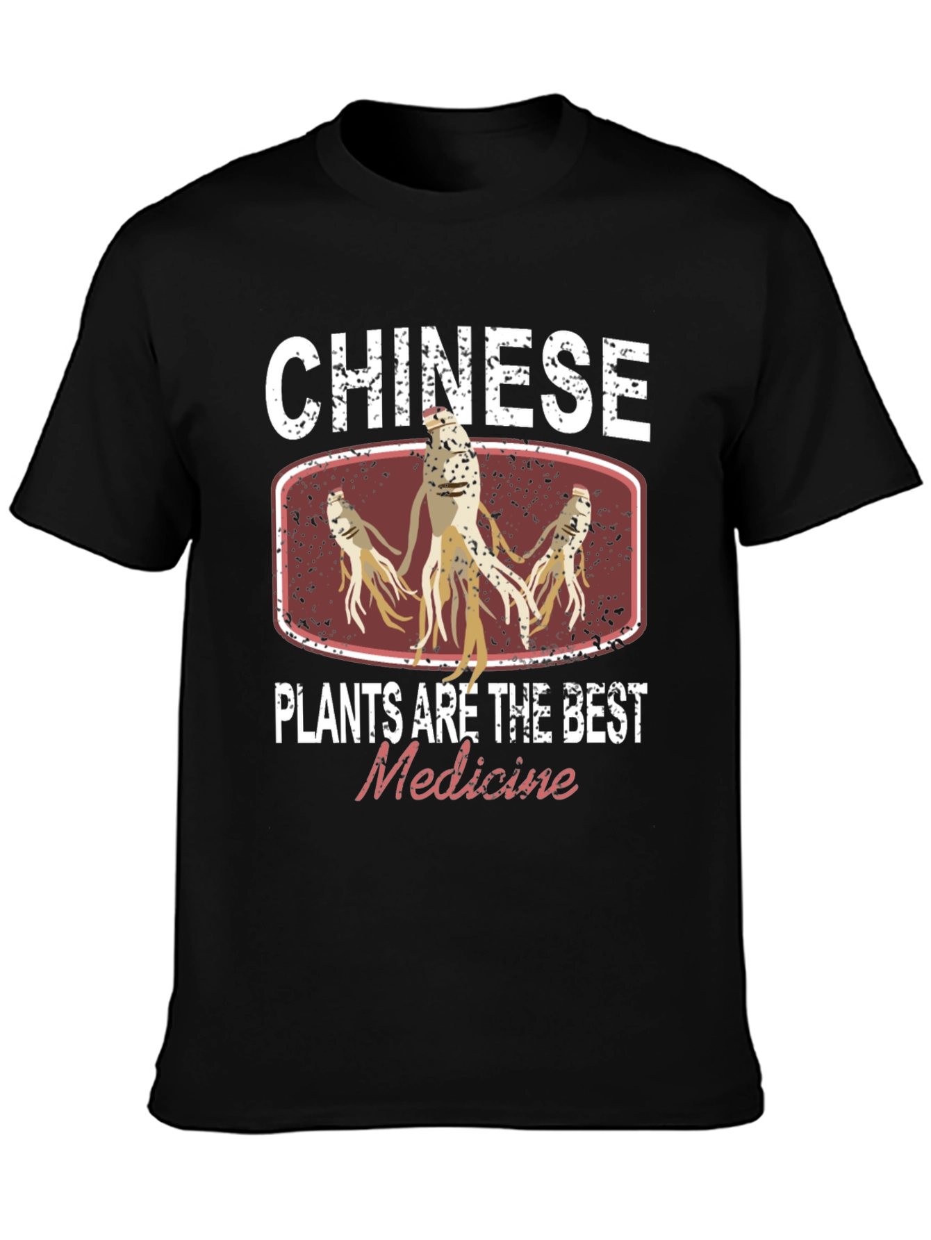 Chinese Plants Medicine Graphic Tee