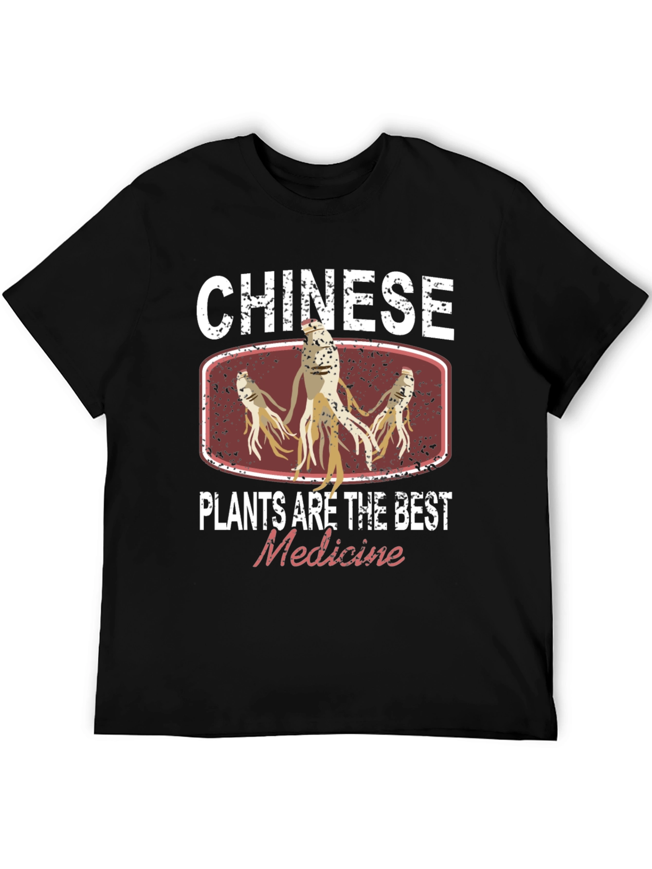 Chinese Plants Medicine Graphic Tee