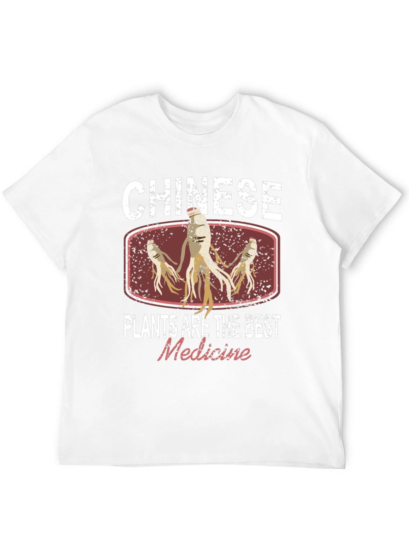 Chinese Plants Medicine Graphic Tee