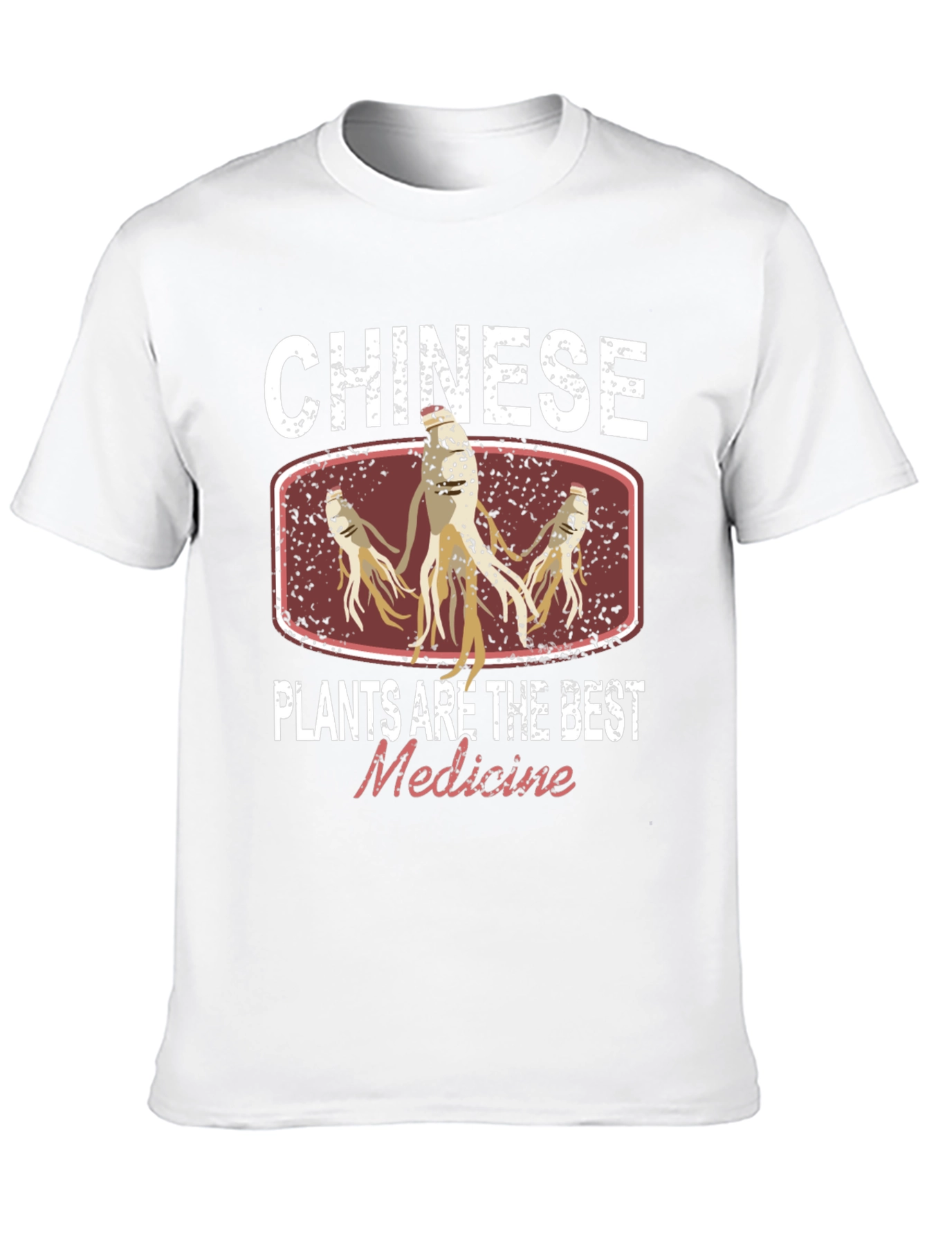 Chinese Plants Medicine Graphic Tee