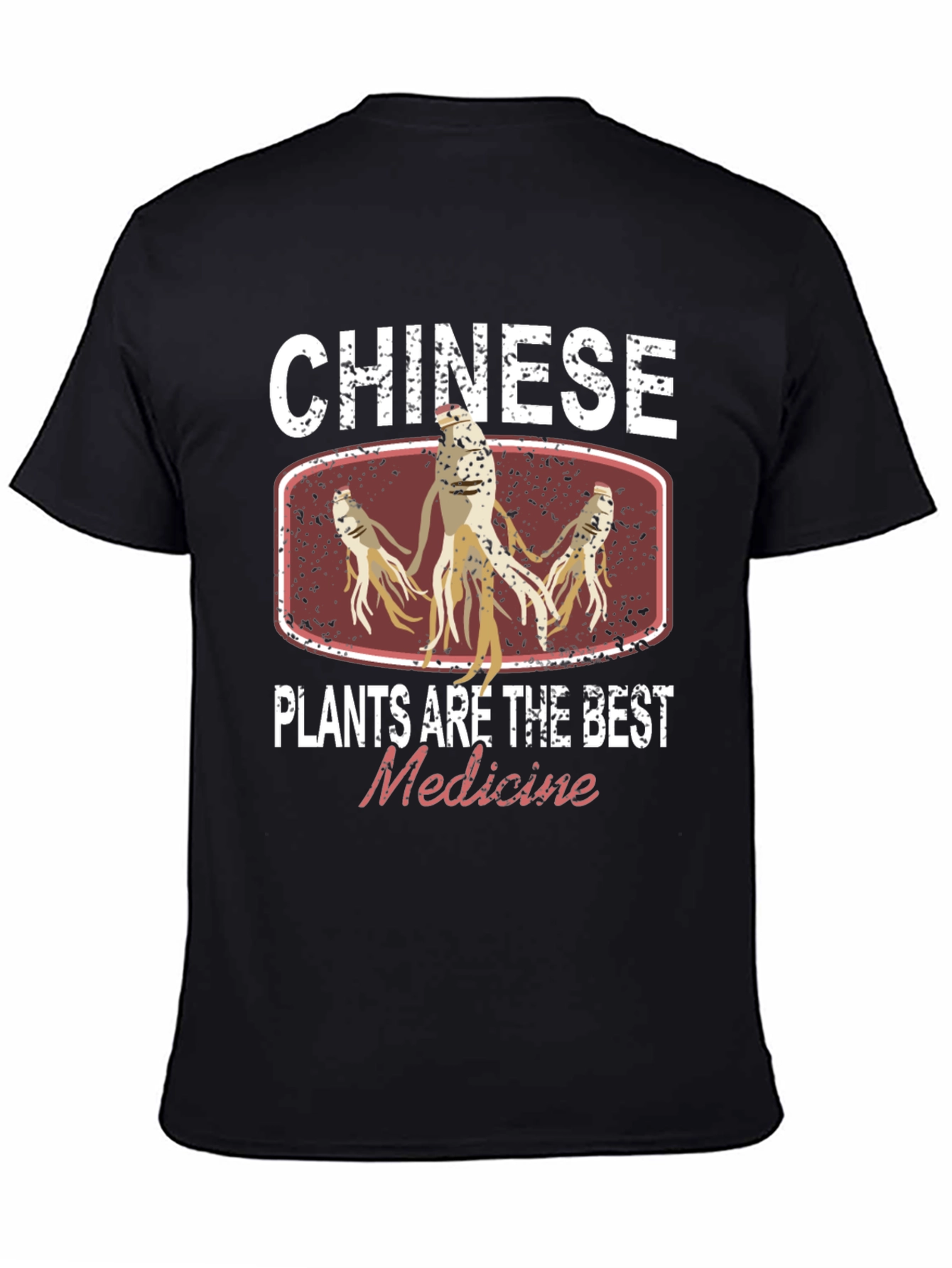 Chinese Plants Medicine Graphic Tee