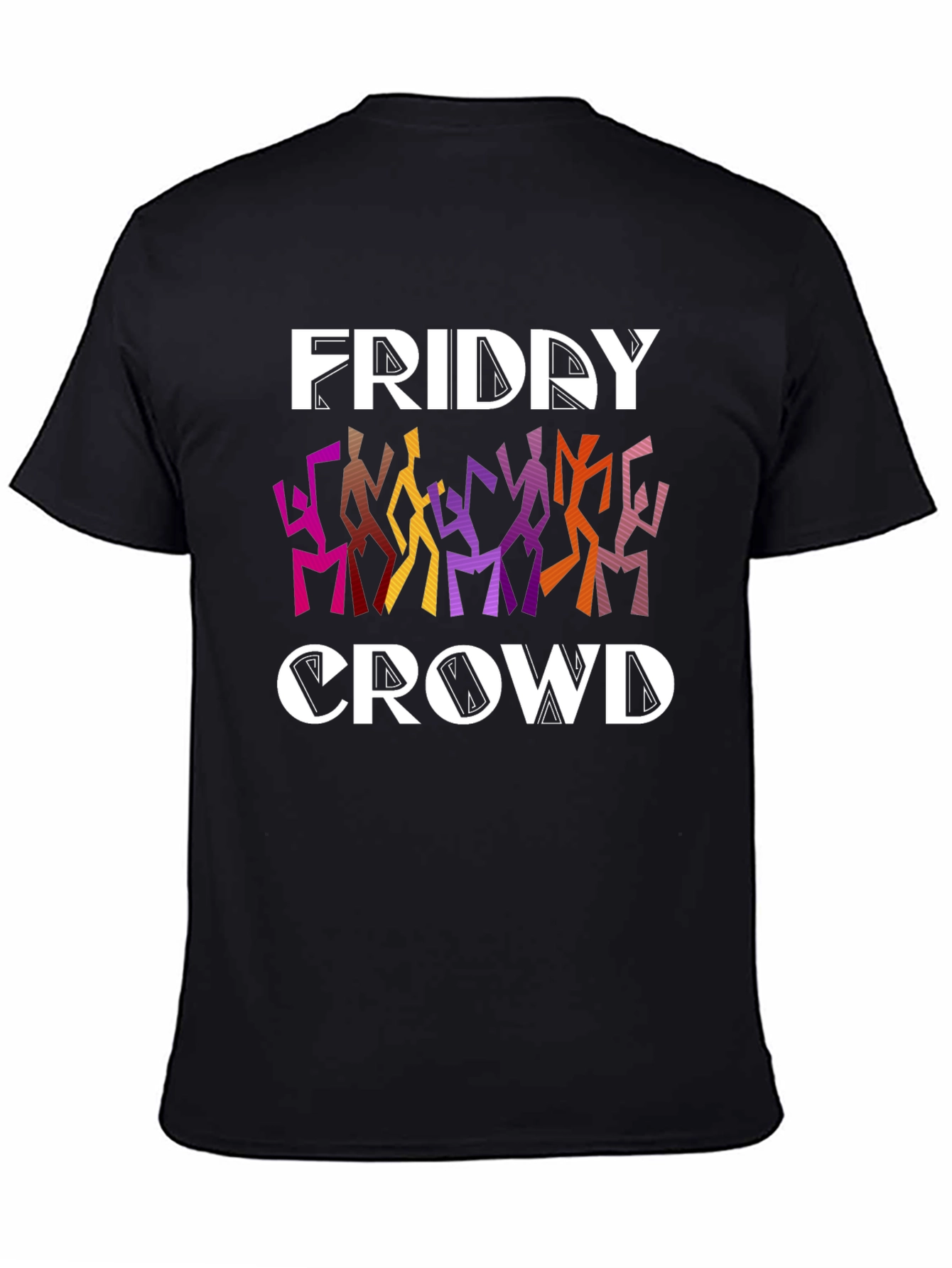 Friday Crowd Graphic T-Shirt
