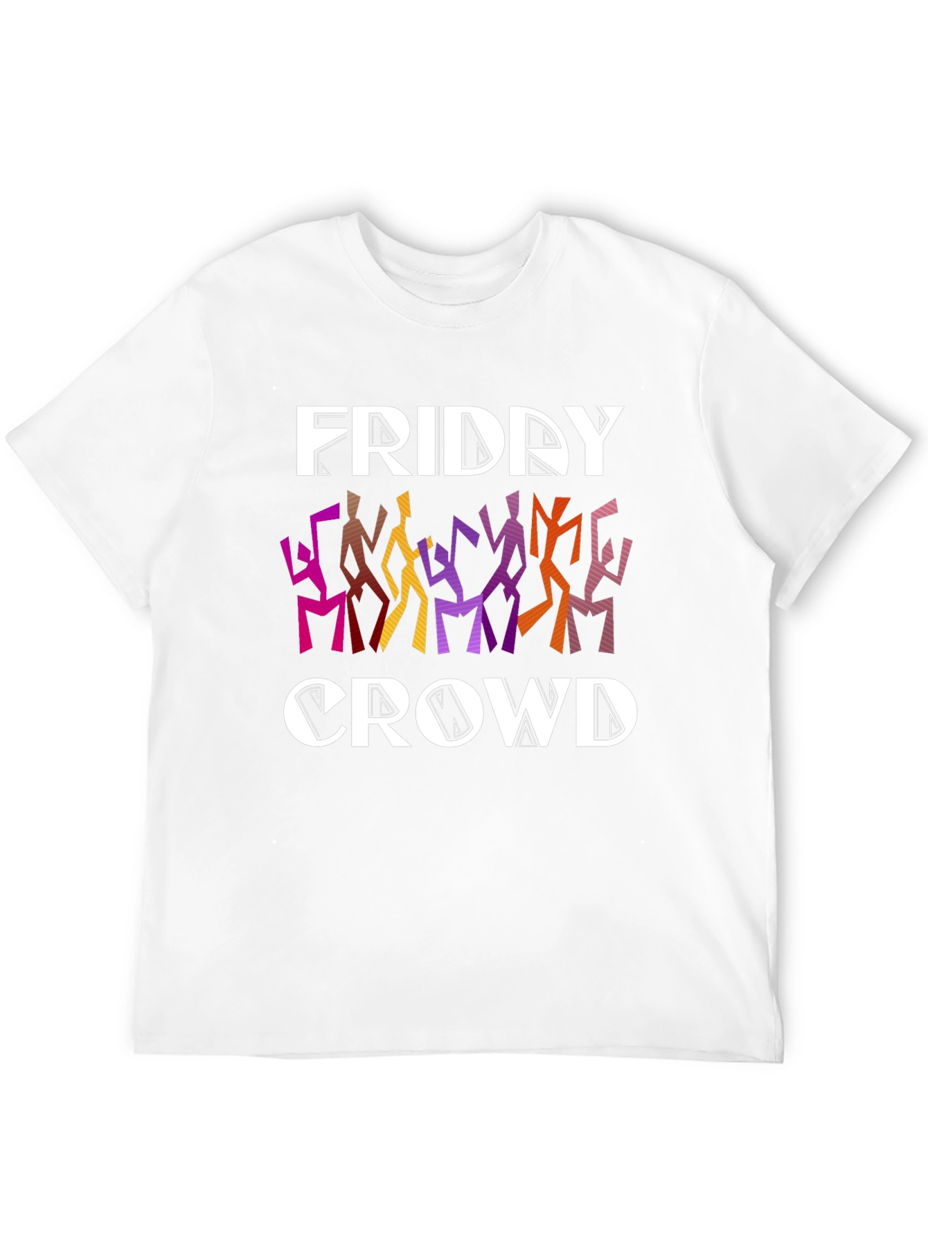 Friday Crowd Graphic T-Shirt