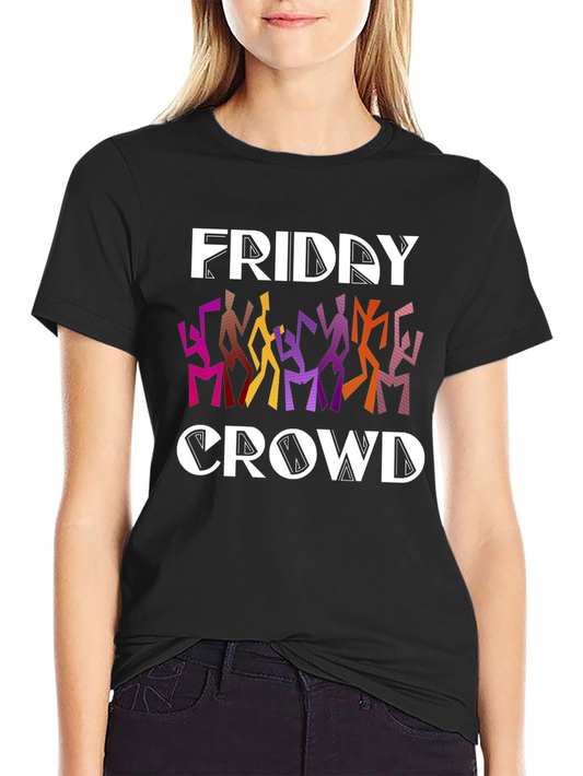 Friday Crowd Graphic T-Shirt