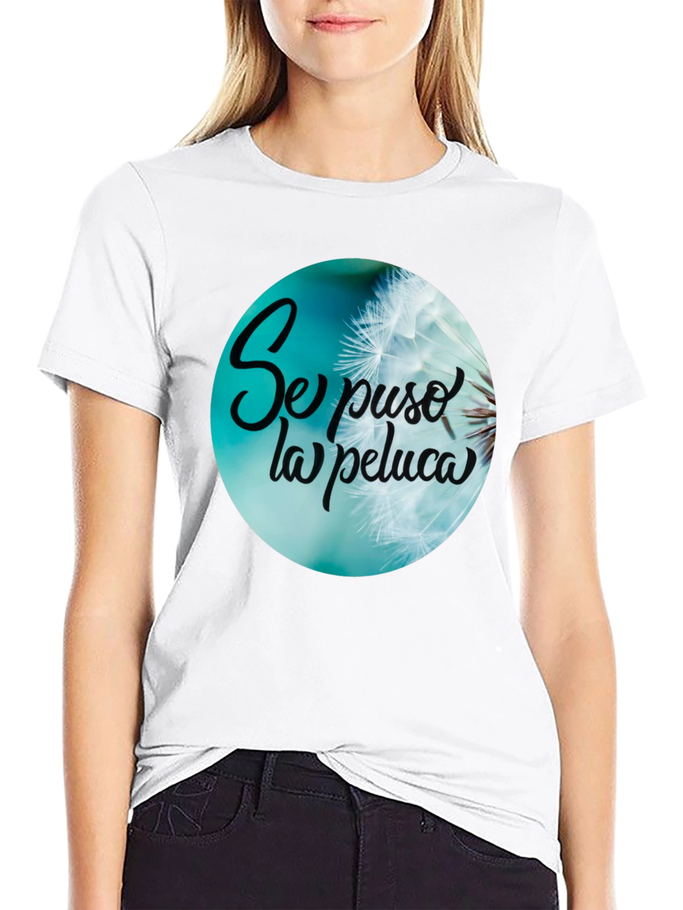 Se Puso La Peluca Graphic Tee - Dandelion Design